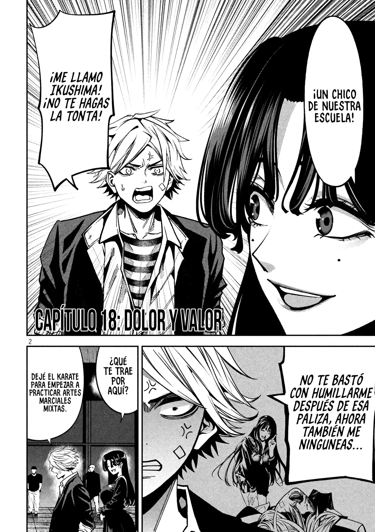 Bouryoku Banzai Capitulo 18: Dolor y valor página 5