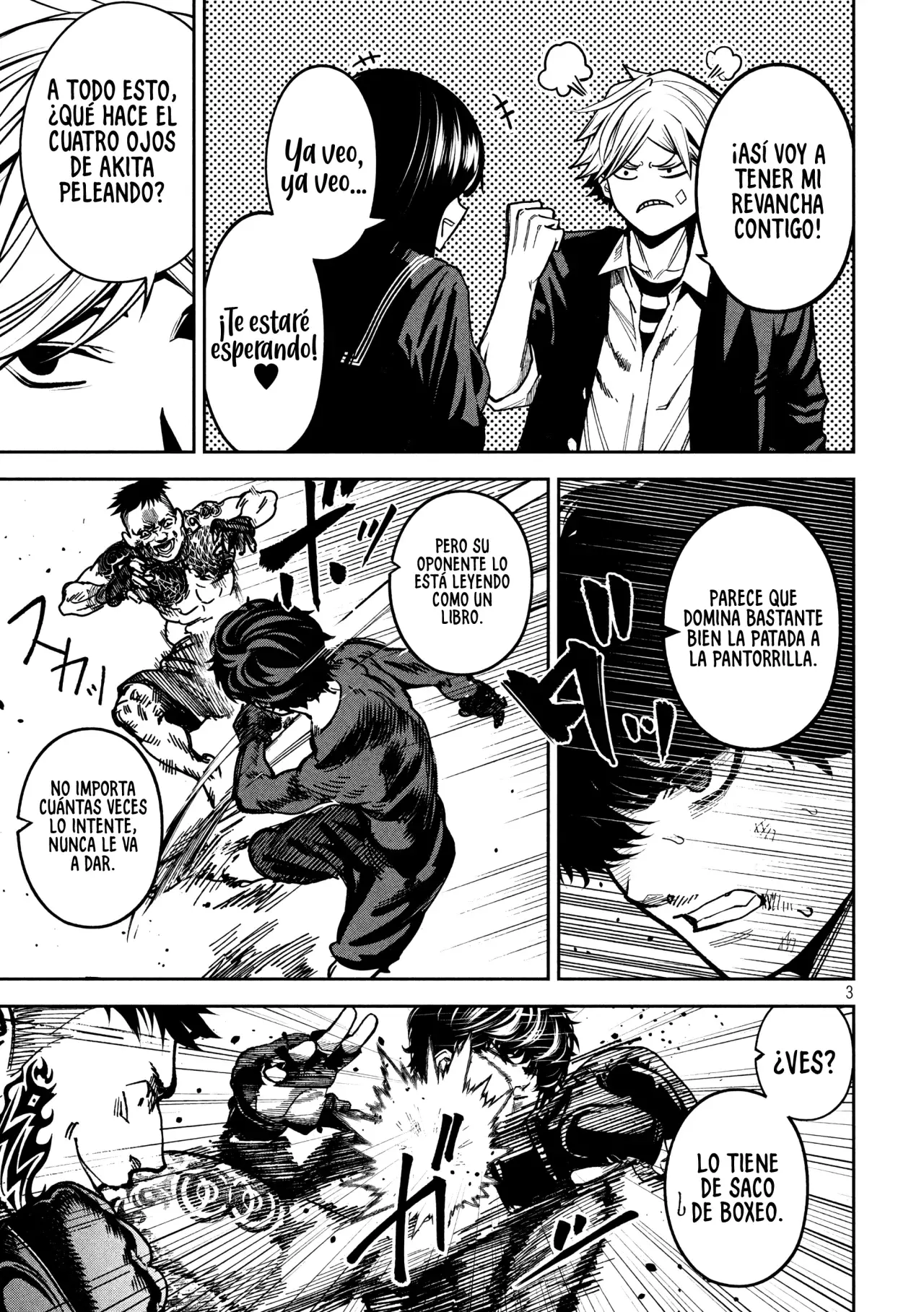 Bouryoku Banzai Capitulo 18: Dolor y valor página 6