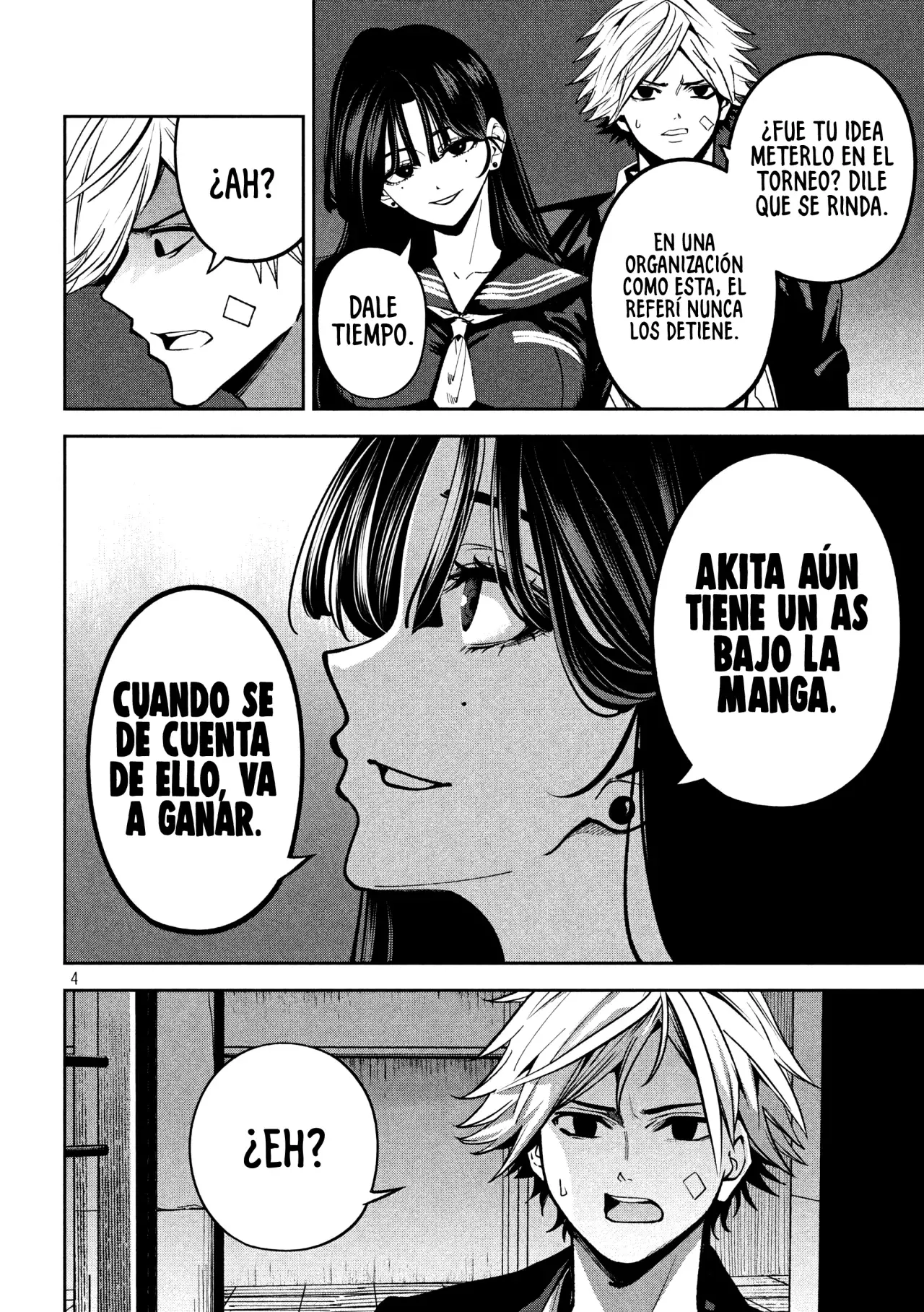 Bouryoku Banzai Capitulo 18: Dolor y valor página 7