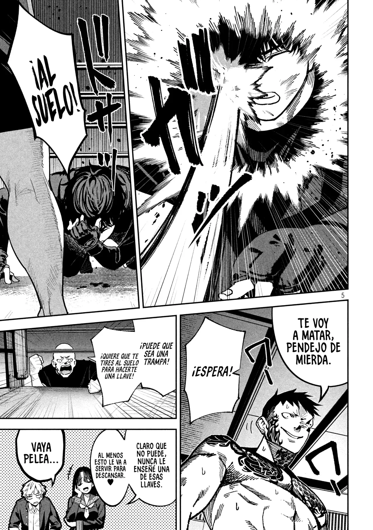 Bouryoku Banzai Capitulo 18: Dolor y valor página 8