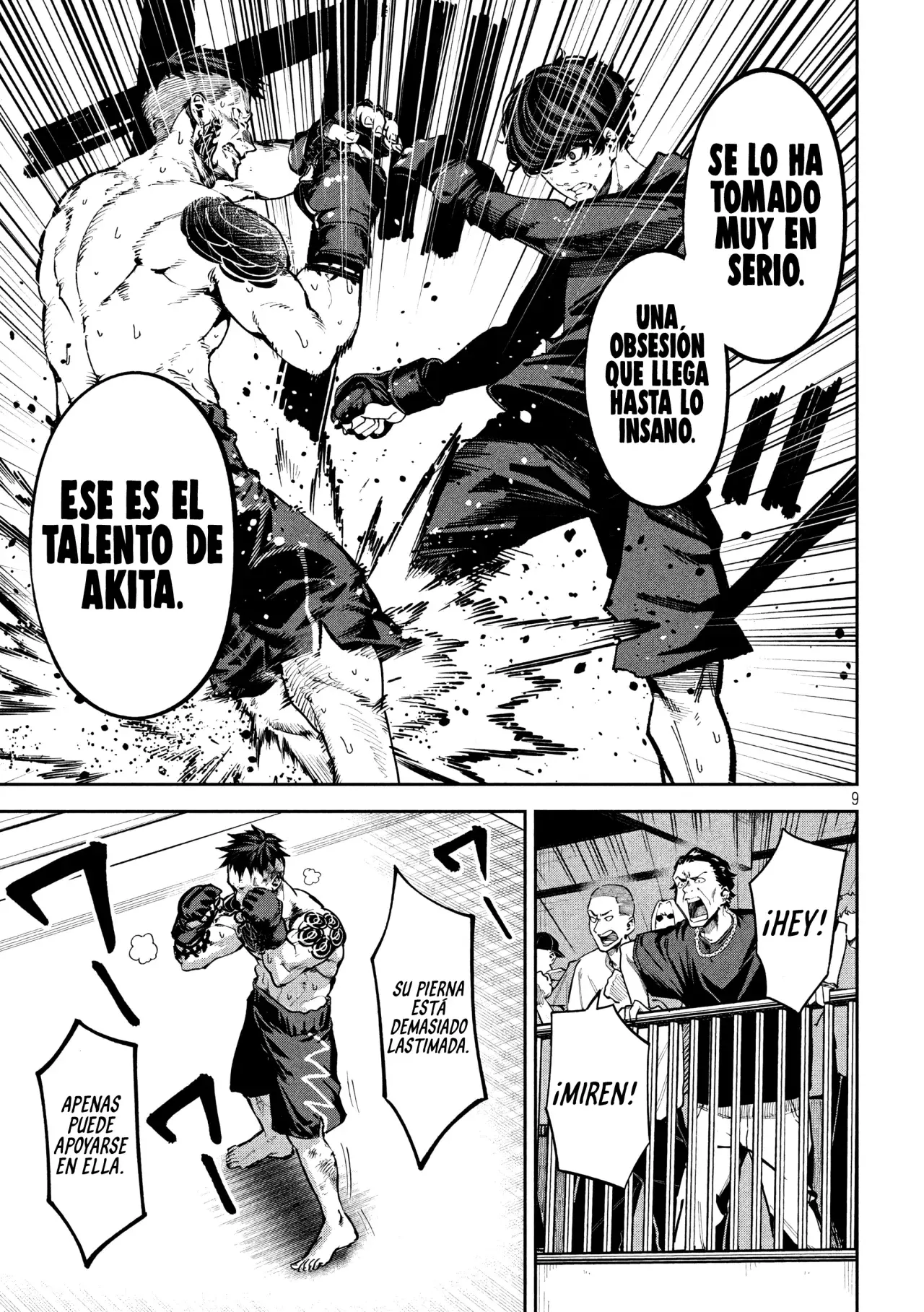 Bouryoku Banzai Capitulo 19: El talento de Akita página 12