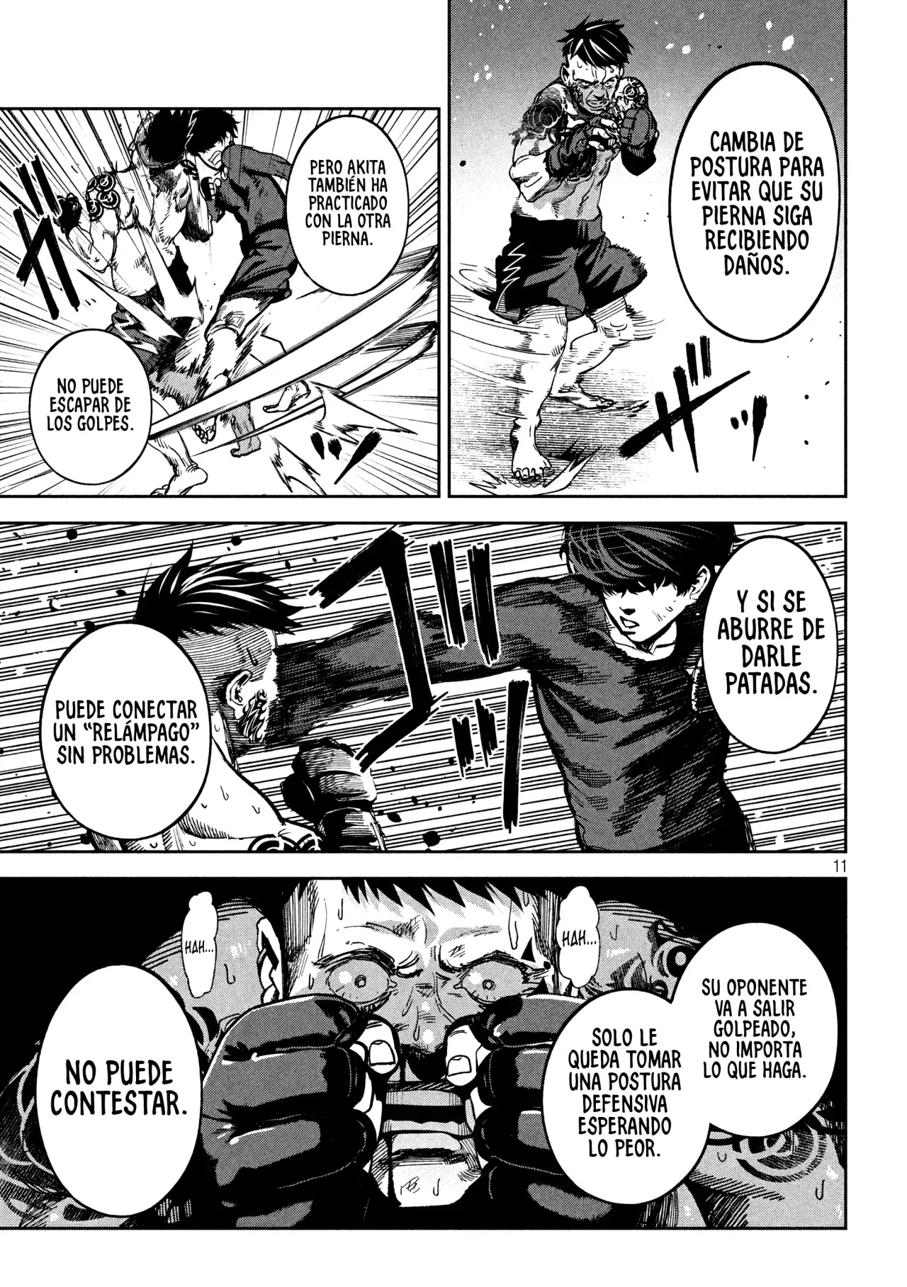 Bouryoku Banzai Capitulo 19: El talento de Akita página 14