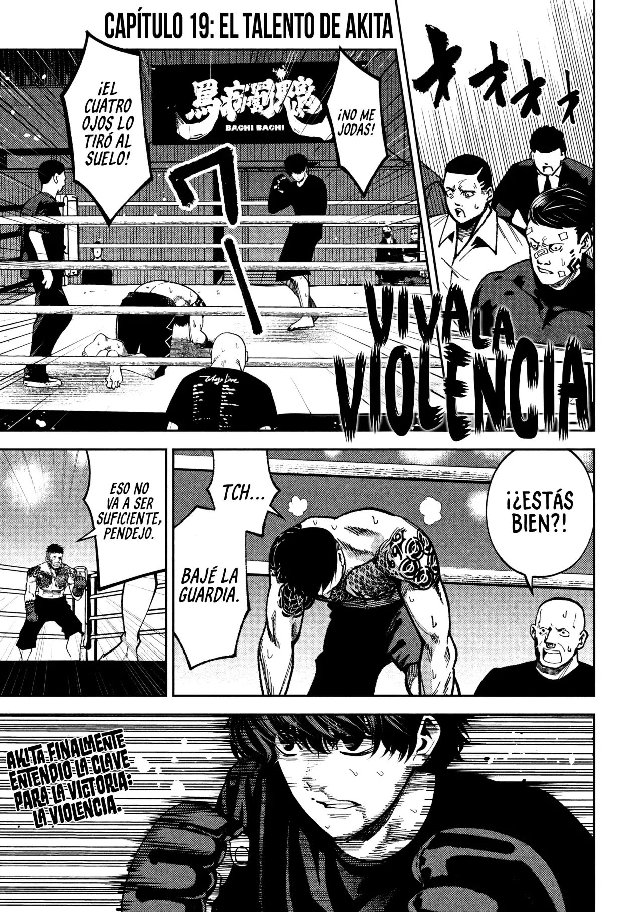 Bouryoku Banzai Capitulo 19: El talento de Akita página 4