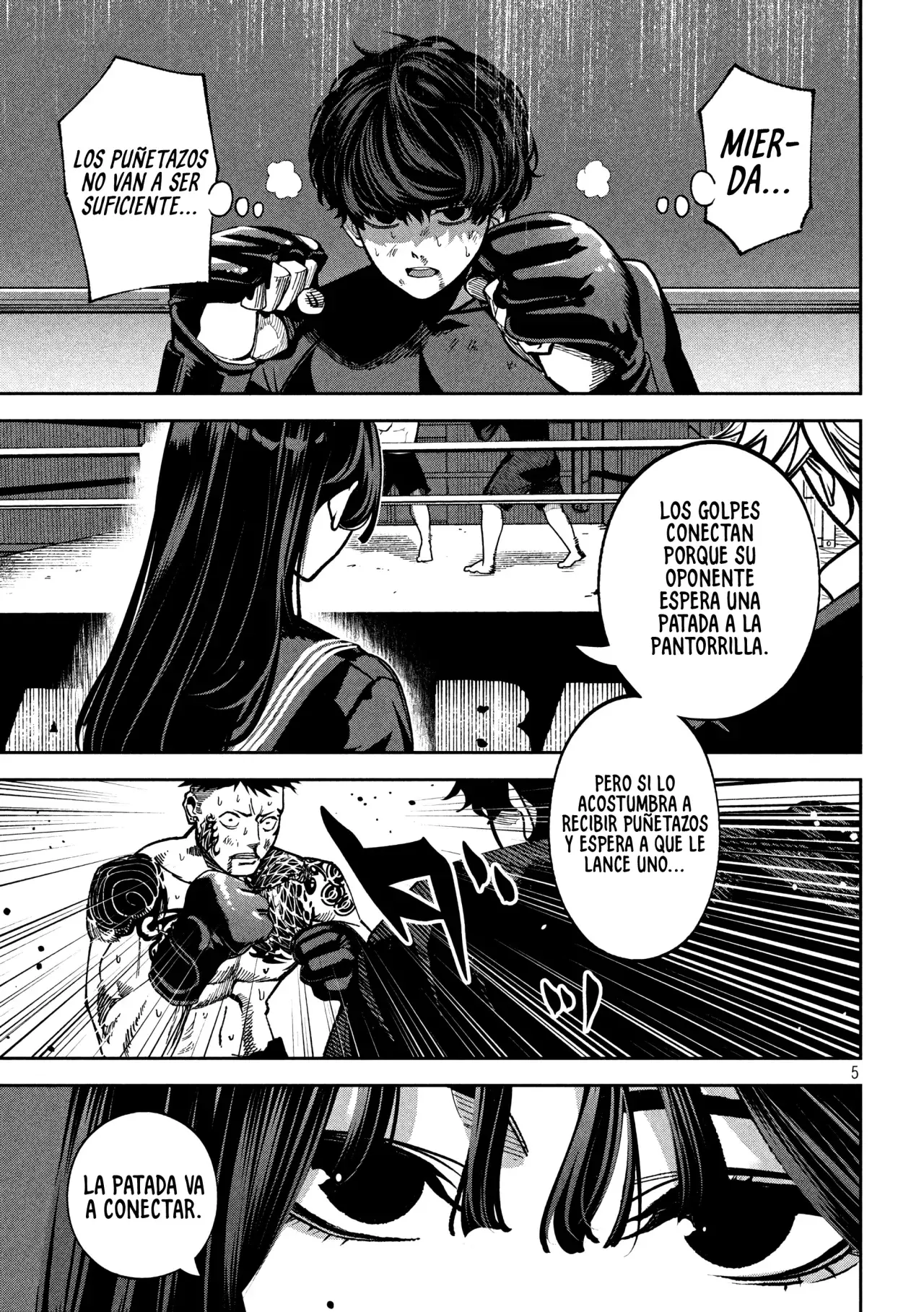 Bouryoku Banzai Capitulo 19: El talento de Akita página 8