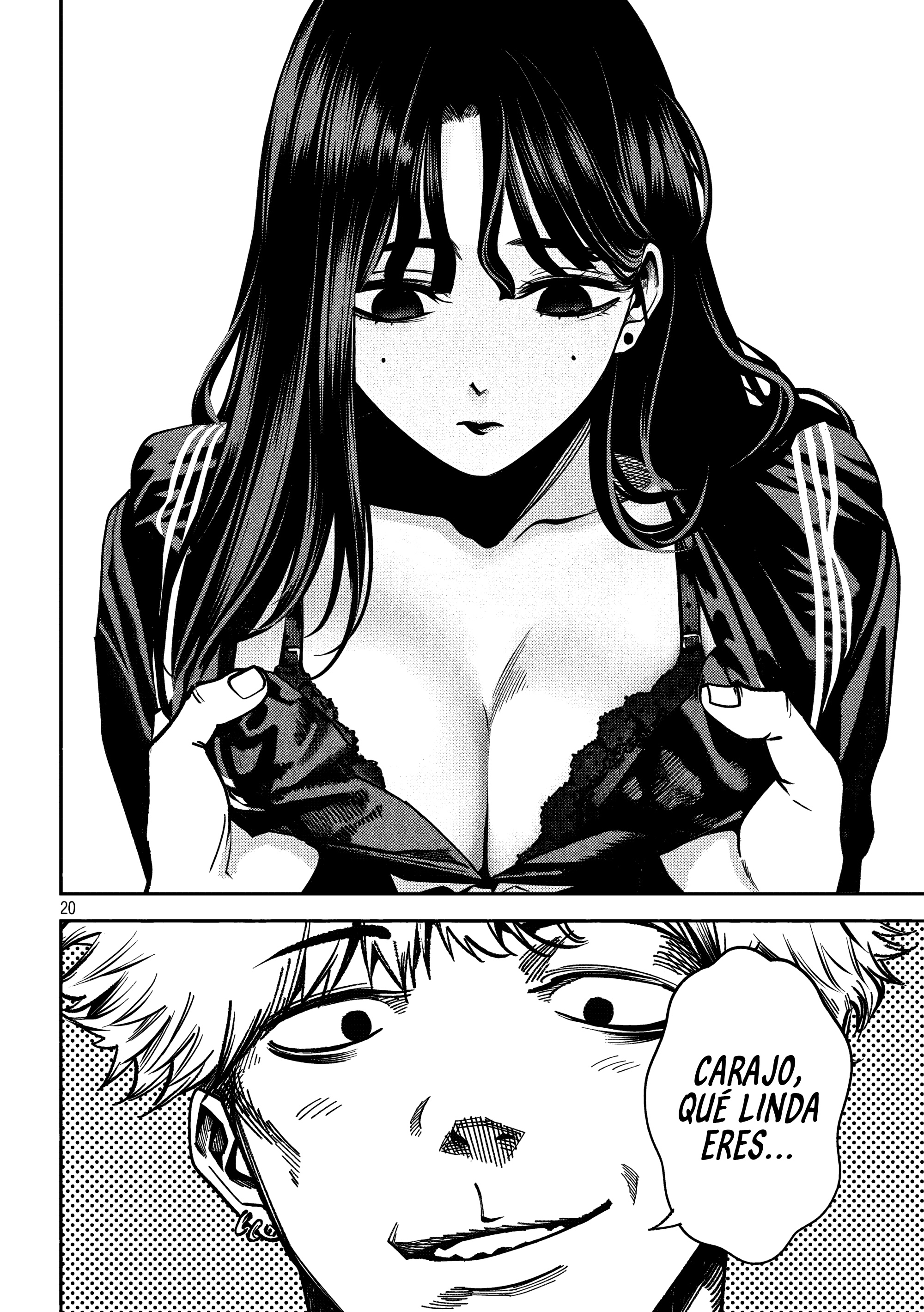 Bouryoku Banzai Capitulo 2: Una chica antisocial página 20