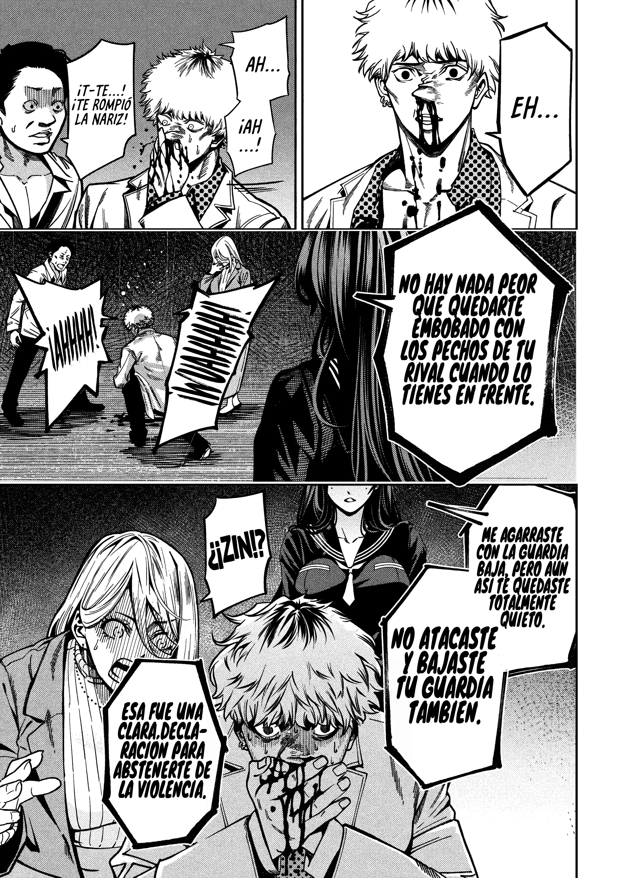 Bouryoku Banzai Capitulo 2: Una chica antisocial página 23