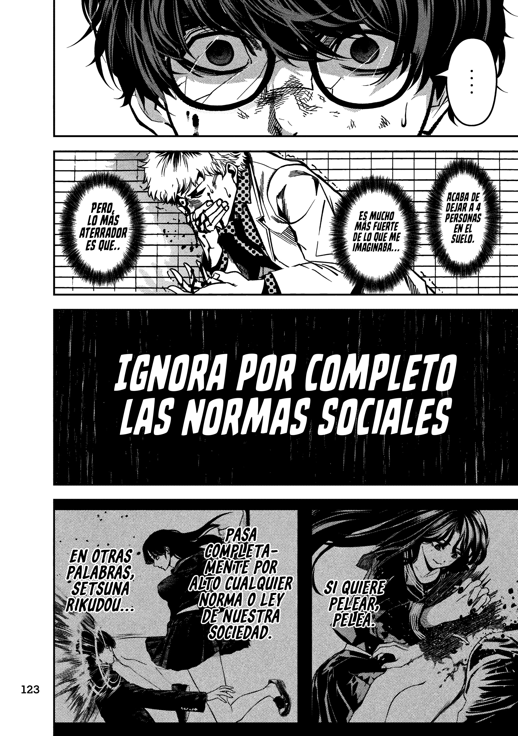 Bouryoku Banzai Capitulo 2: Una chica antisocial página 29