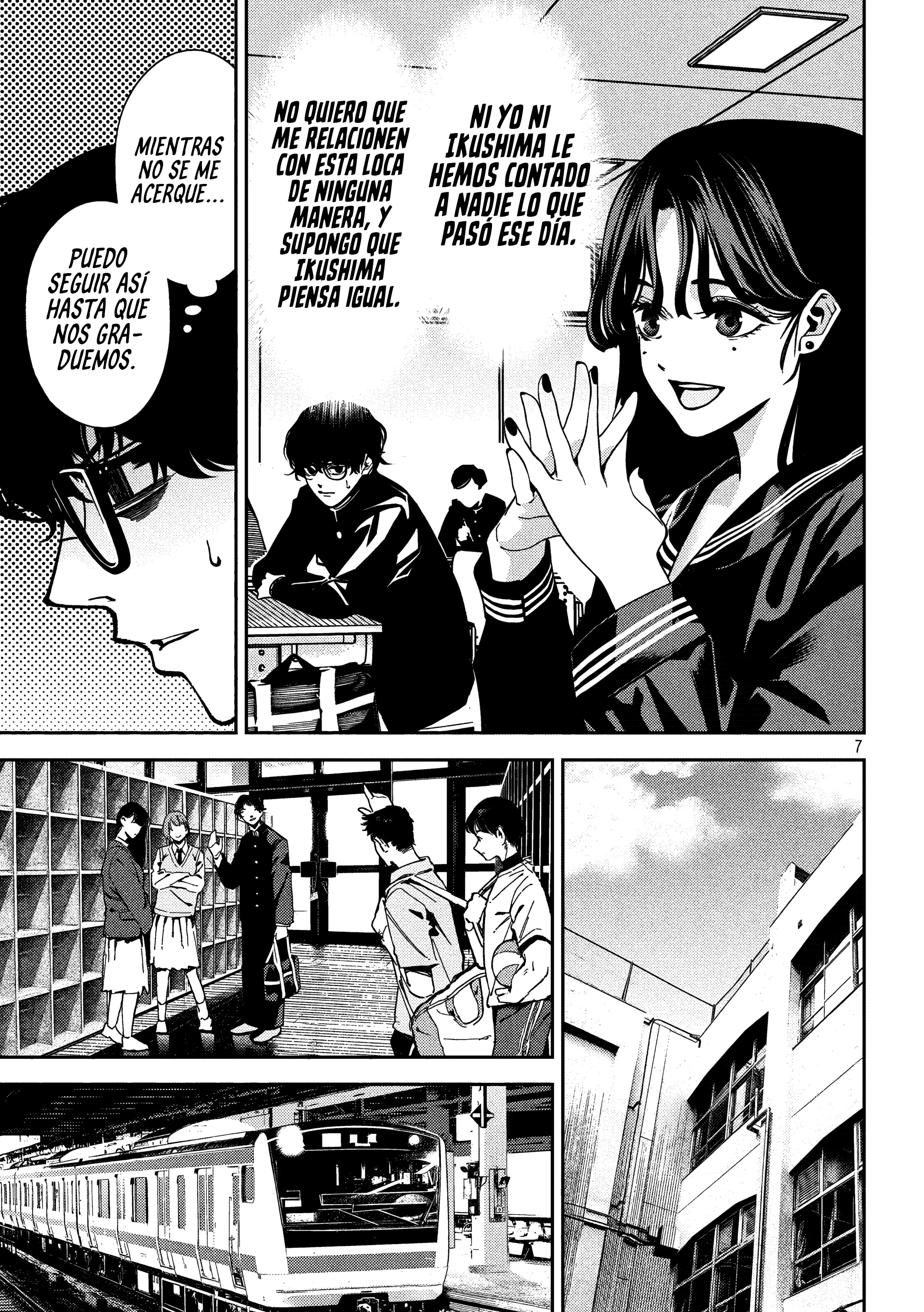 Bouryoku Banzai Capitulo 2: Una chica antisocial página 7
