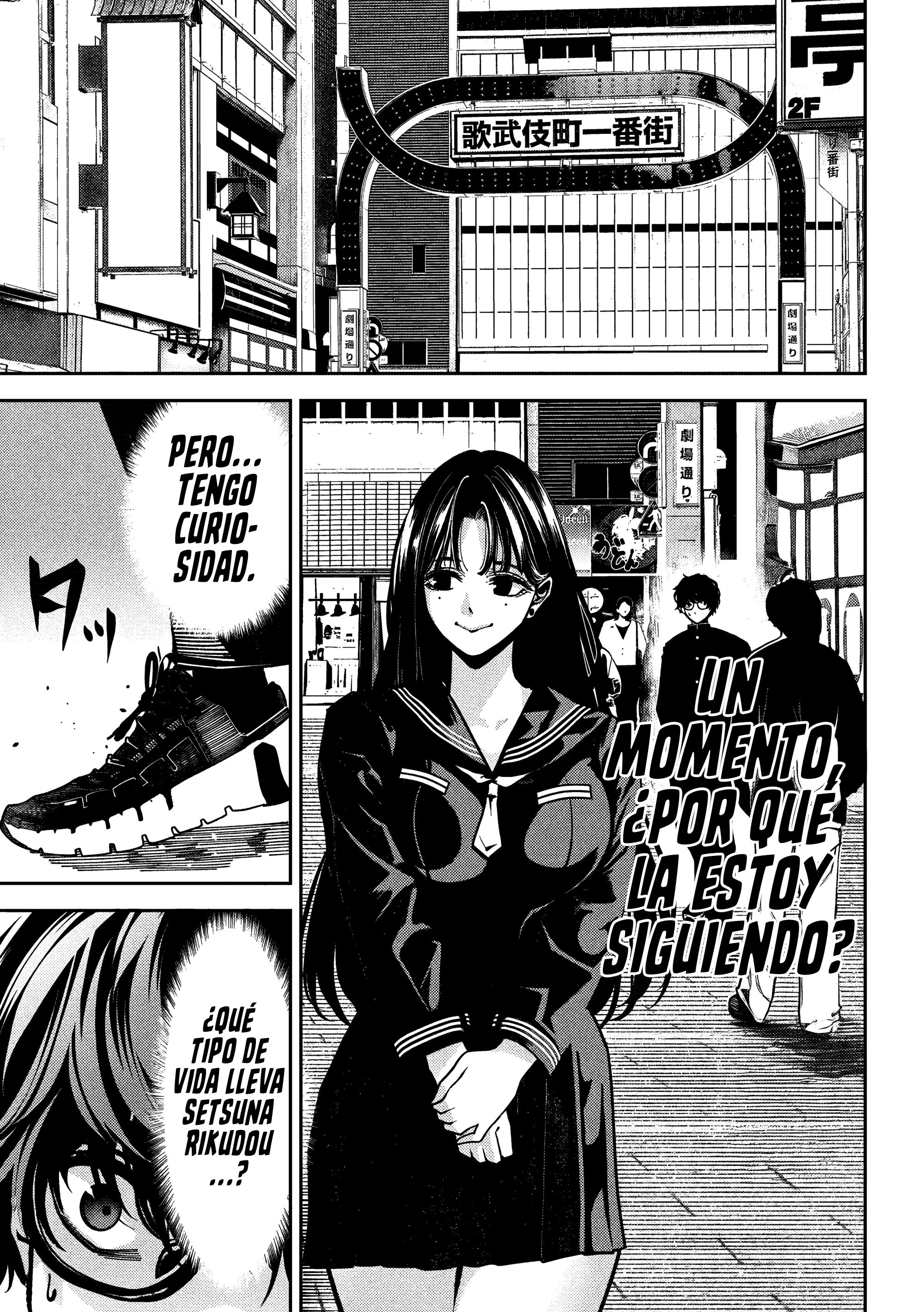 Bouryoku Banzai Capitulo 2: Una chica antisocial página 9
