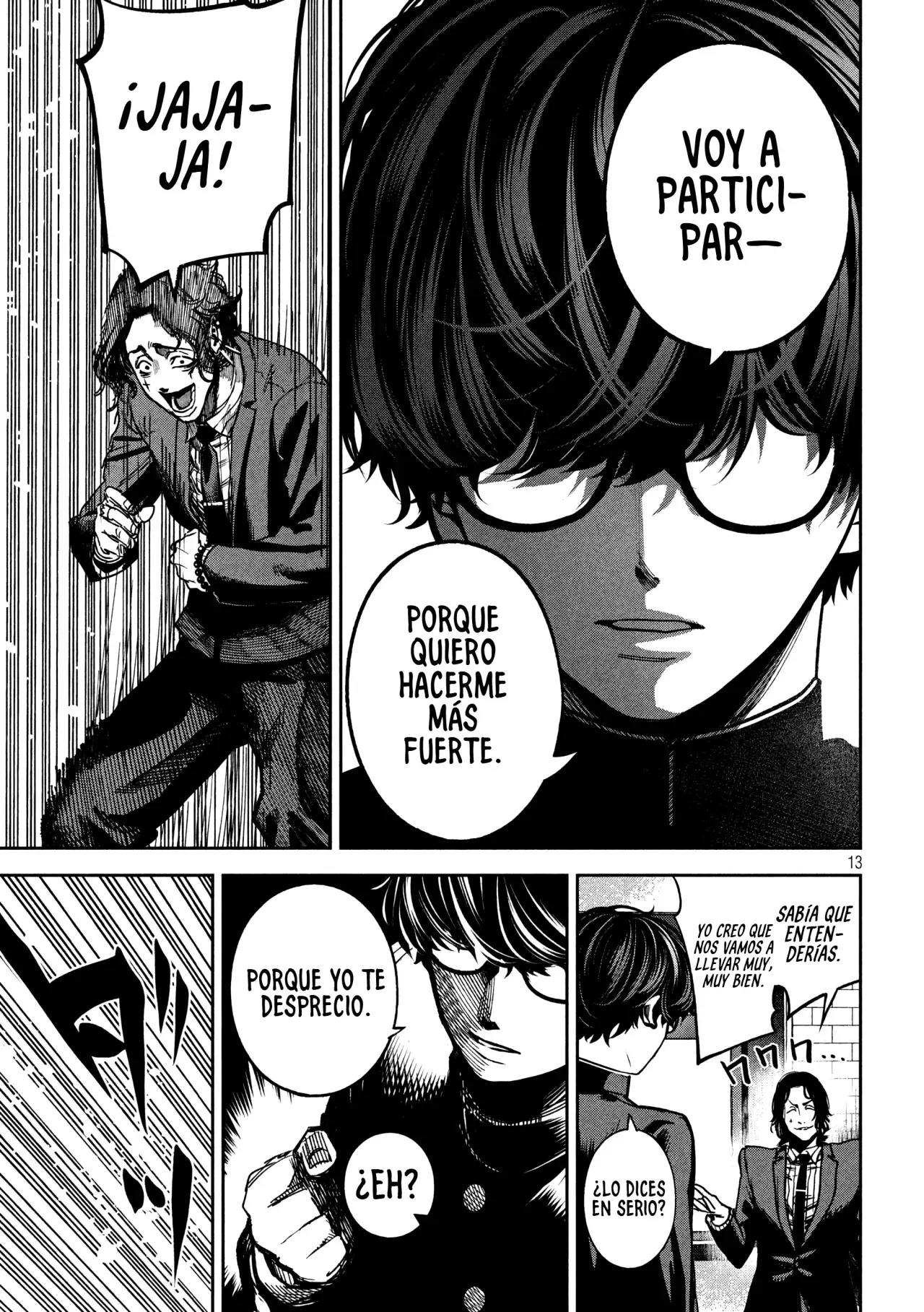 Bouryoku Banzai Capitulo 21: Un motivo para hacerme más fuerte página 16