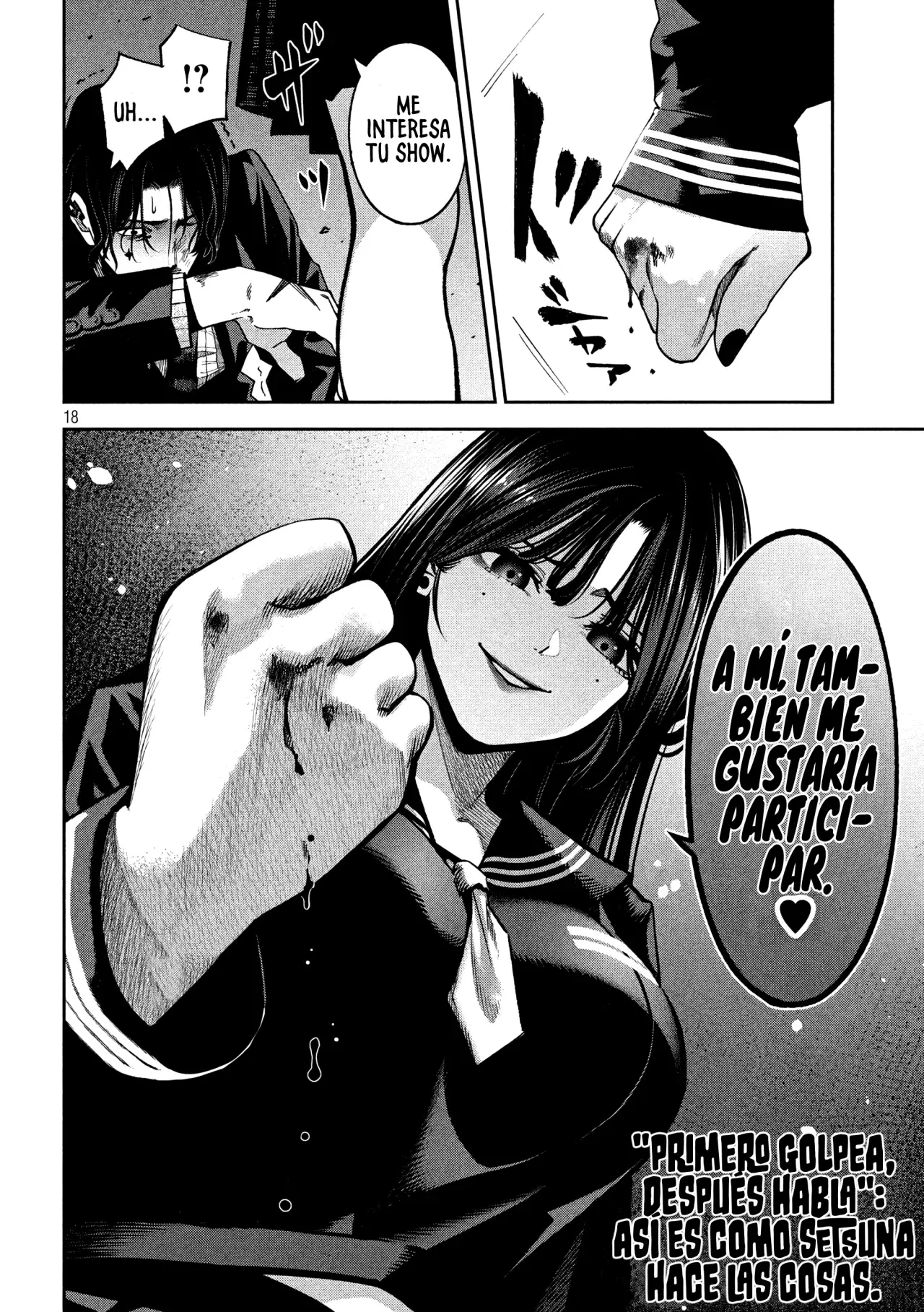 Bouryoku Banzai Capitulo 21: Un motivo para hacerme más fuerte página 20