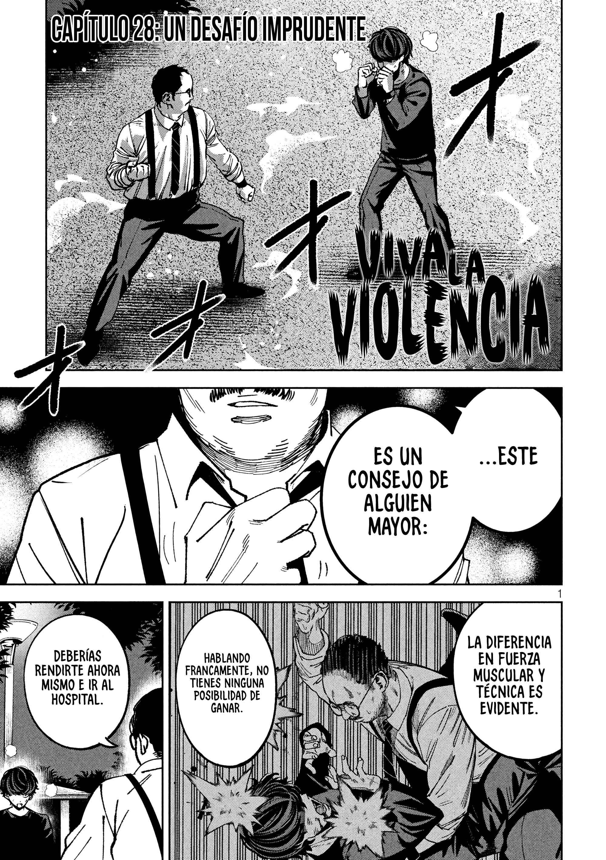 Bouryoku Banzai Capitulo 28 página 4
