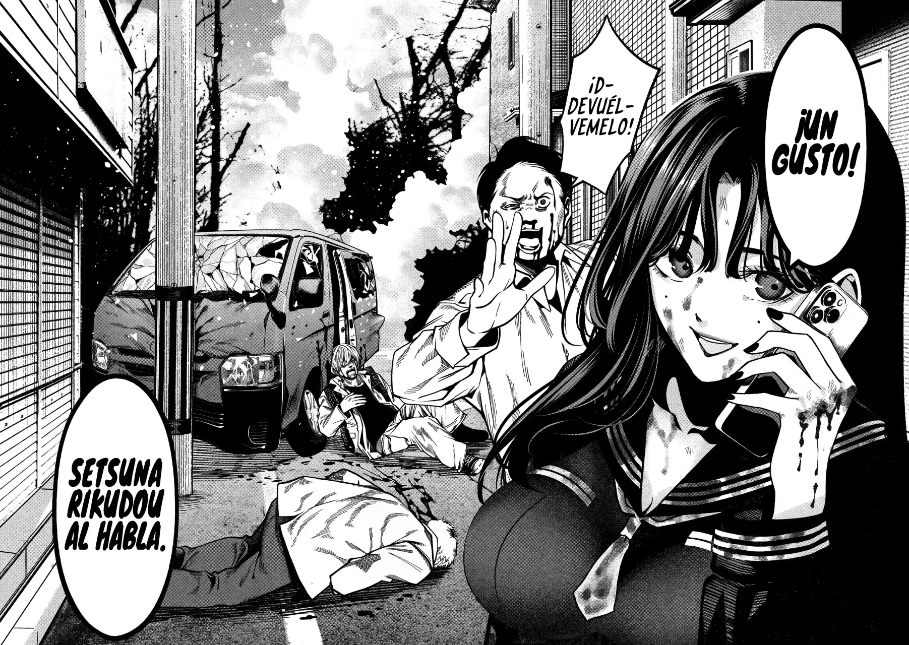 Bouryoku Banzai Capitulo 3: Violencia y amigos página 27