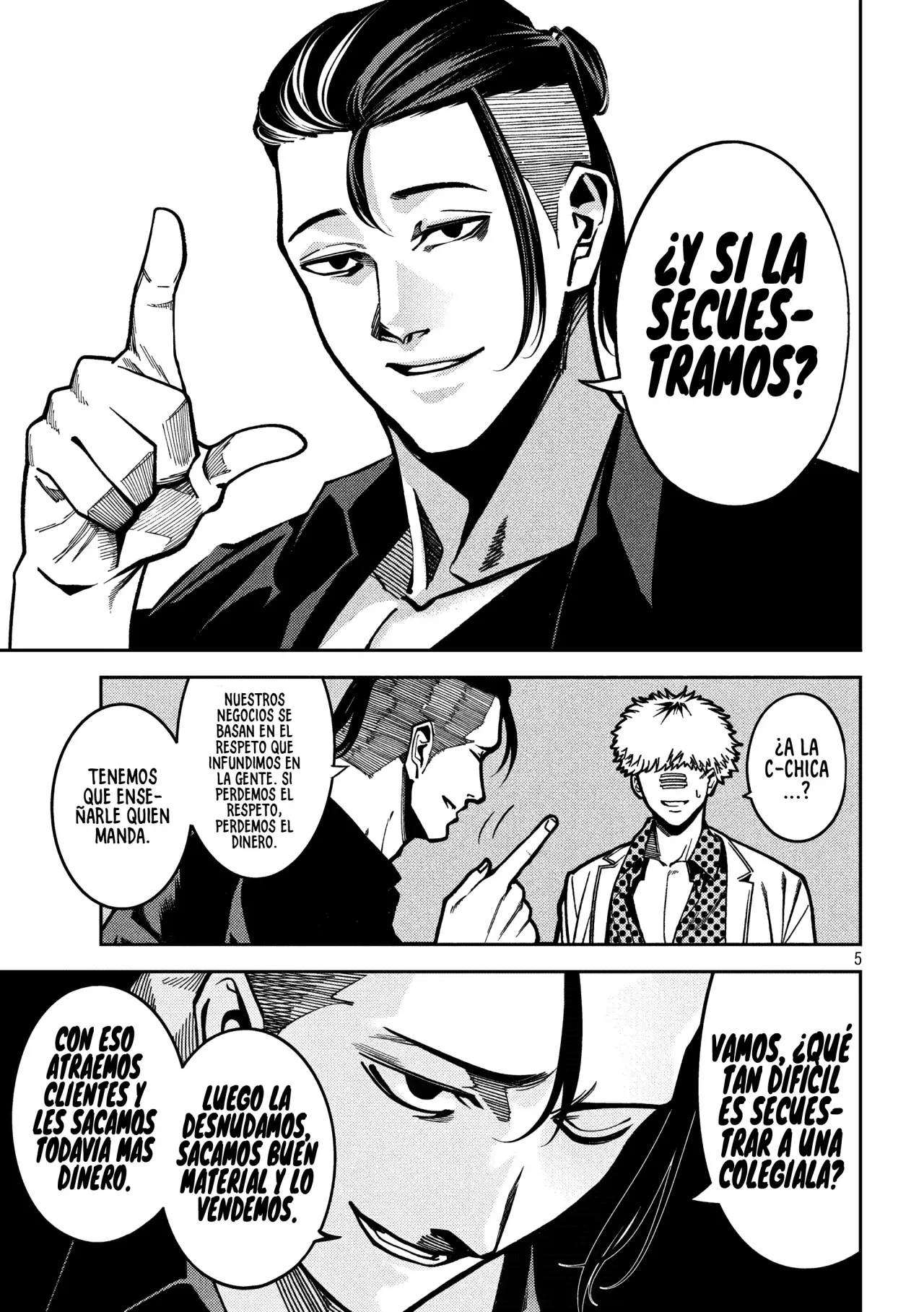 Bouryoku Banzai Capitulo 3: Violencia y amigos página 8