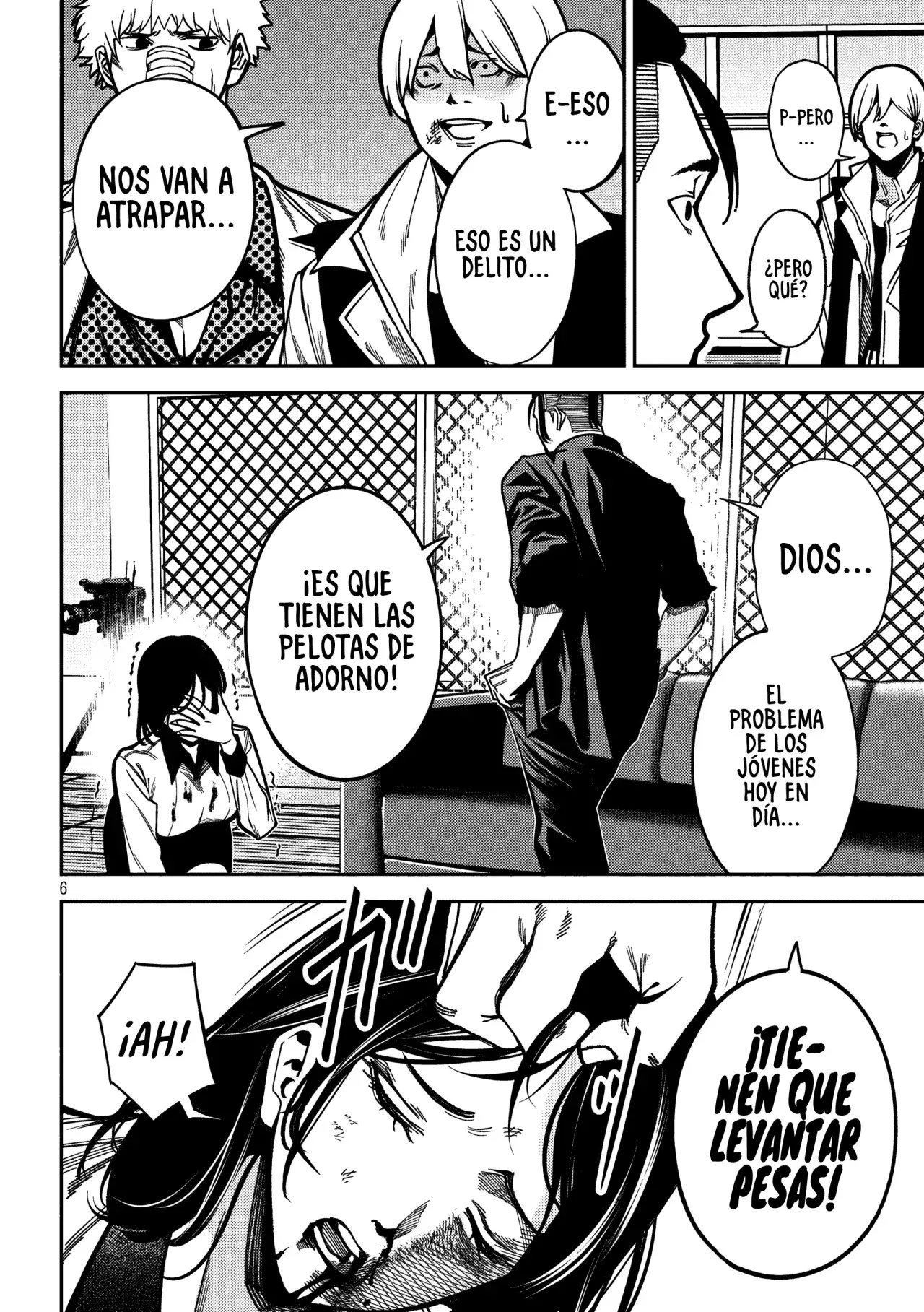 Bouryoku Banzai Capitulo 3: Violencia y amigos página 9