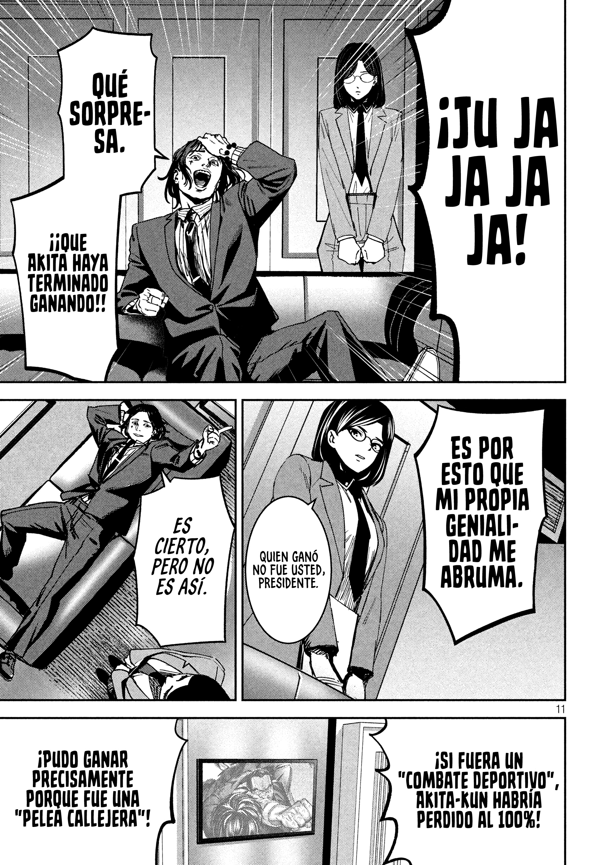 Bouryoku Banzai Capitulo 31 página 14