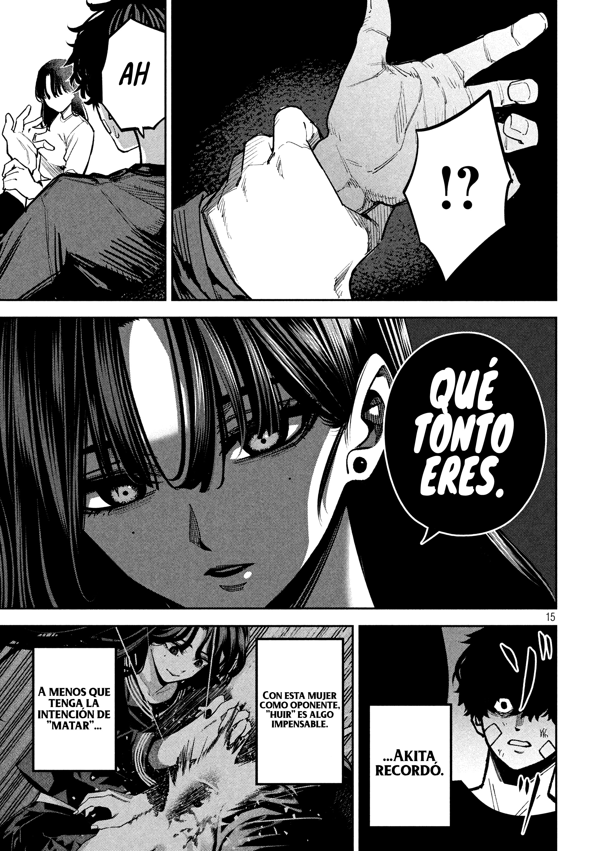 Bouryoku Banzai Capitulo 33 página 18
