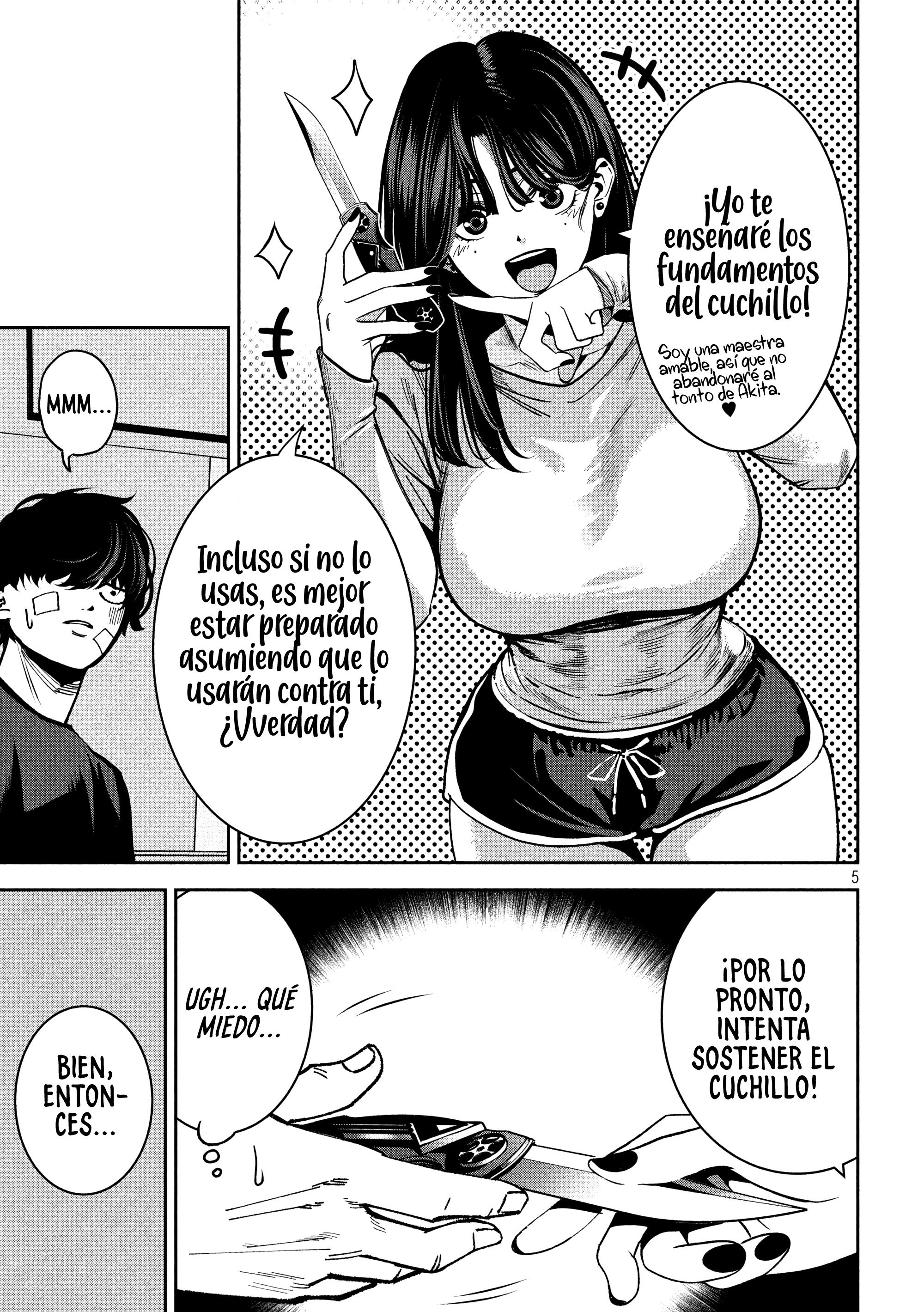 Bouryoku Banzai Capitulo 33 página 8