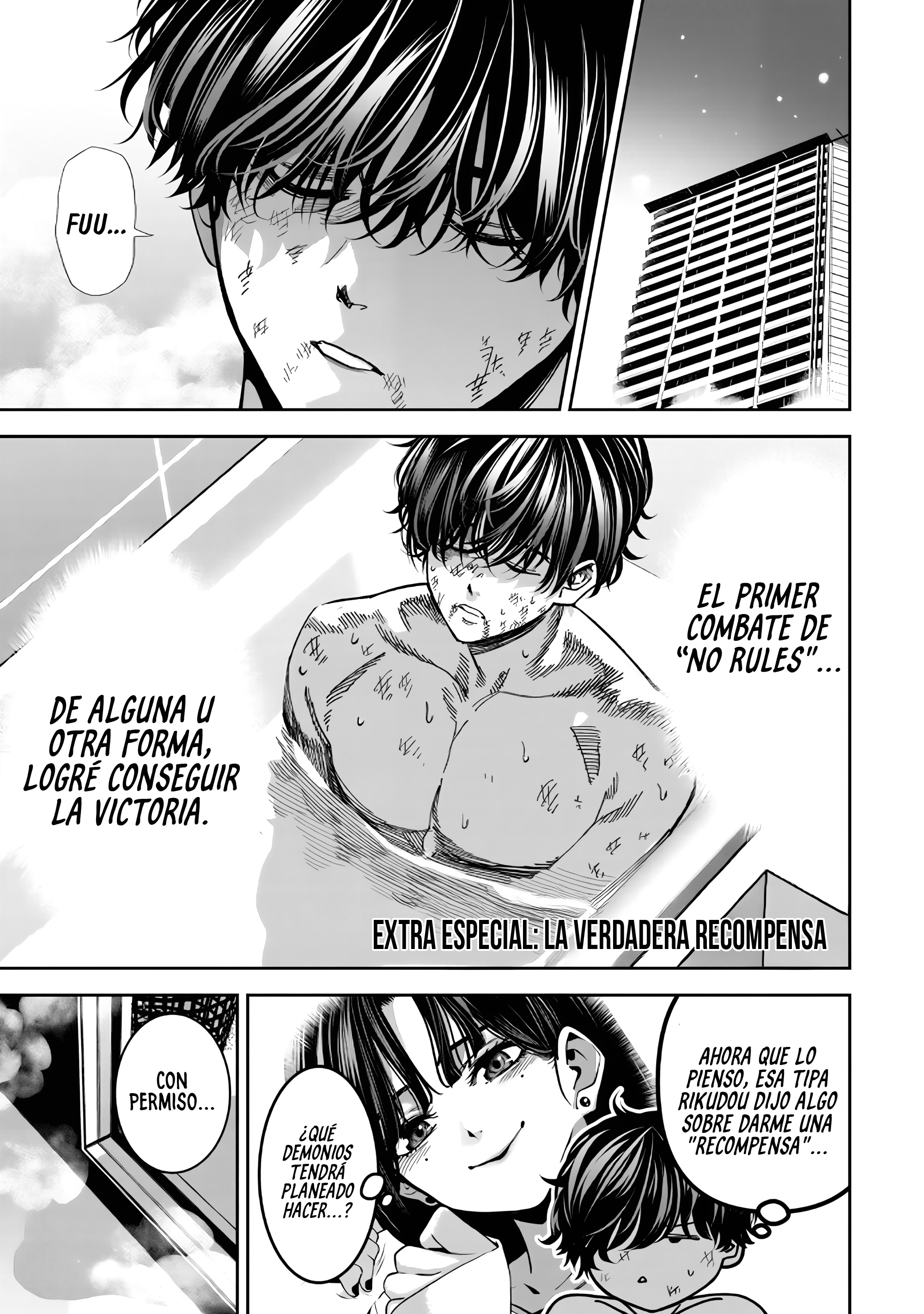 Bouryoku Banzai Capitulo 34.5 página 4