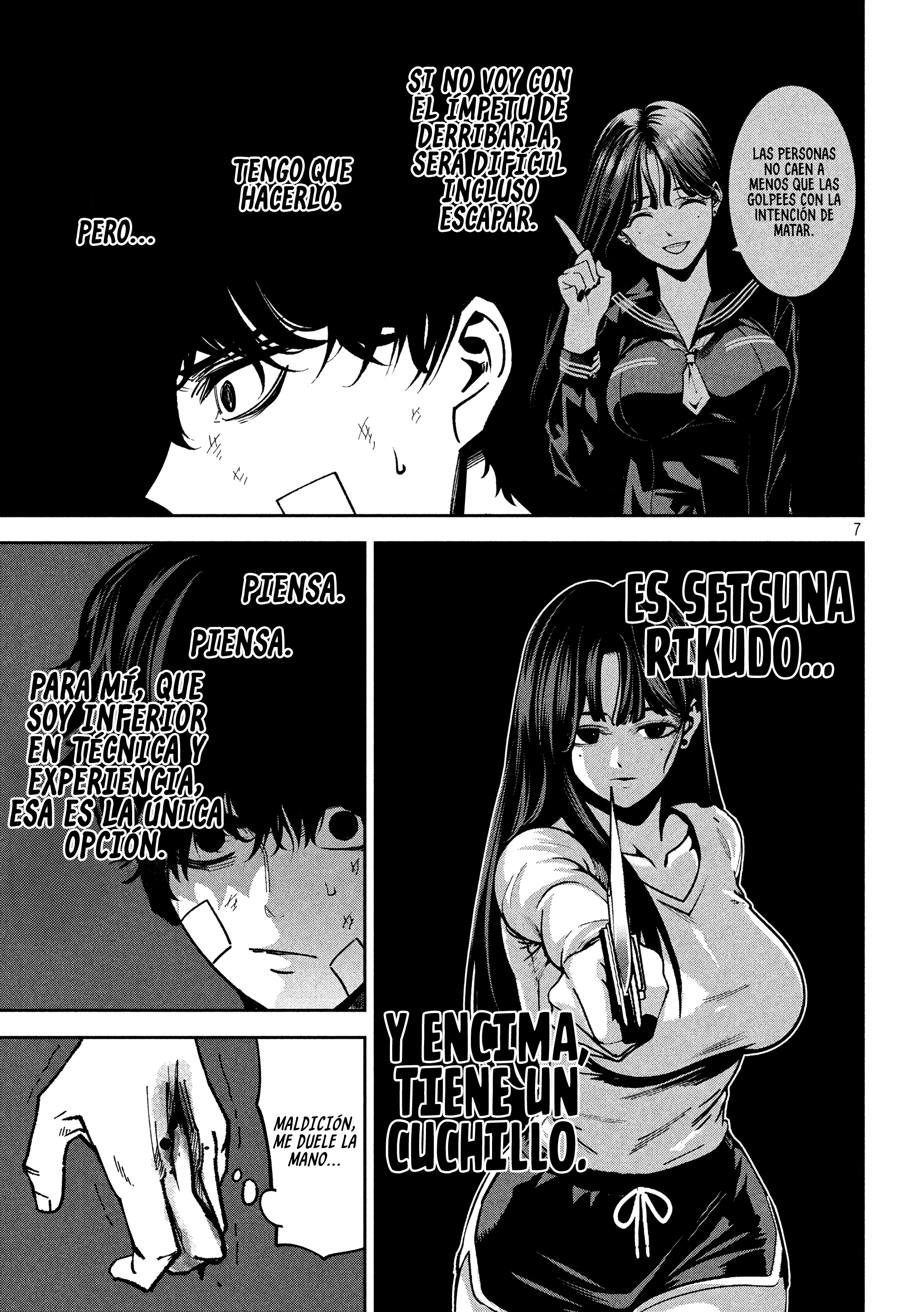 Bouryoku Banzai Capitulo 34 página 8