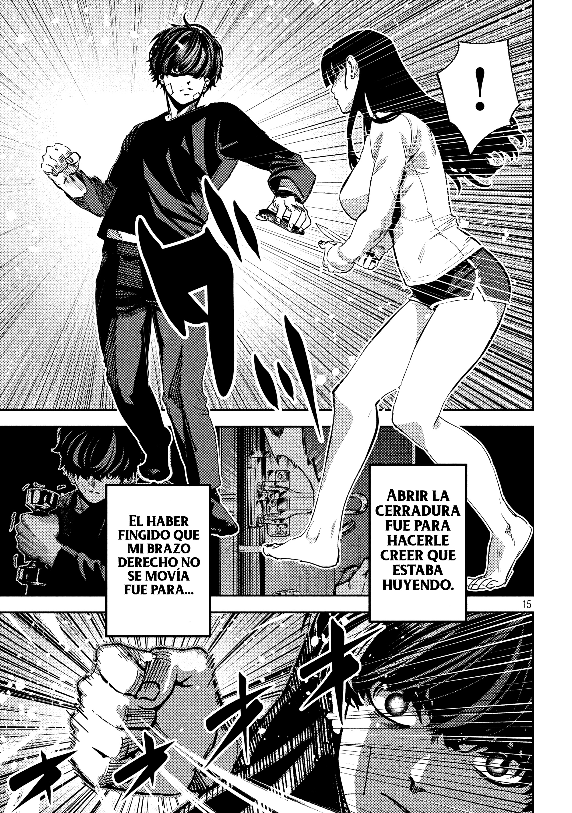 Bouryoku Banzai Capitulo 35 página 18