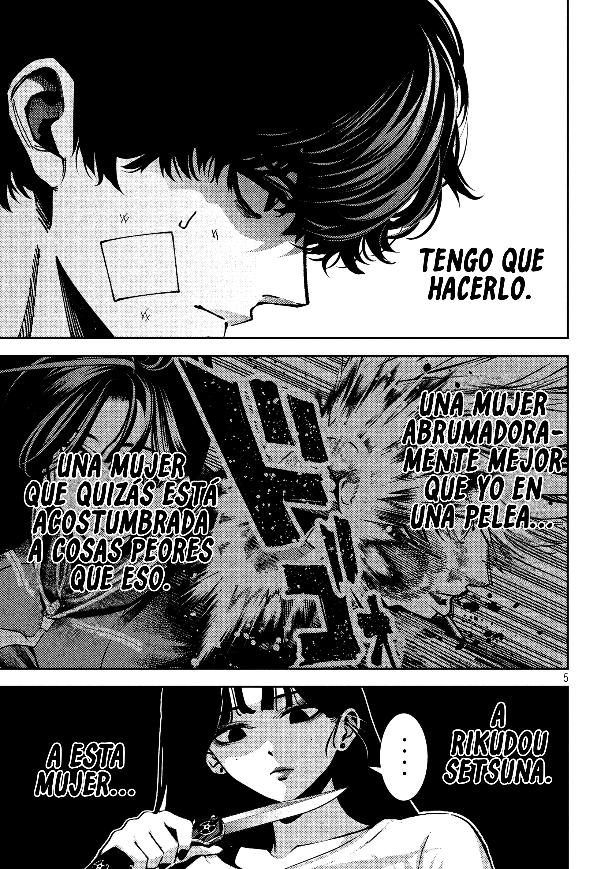 Bouryoku Banzai Capitulo 35 página 8