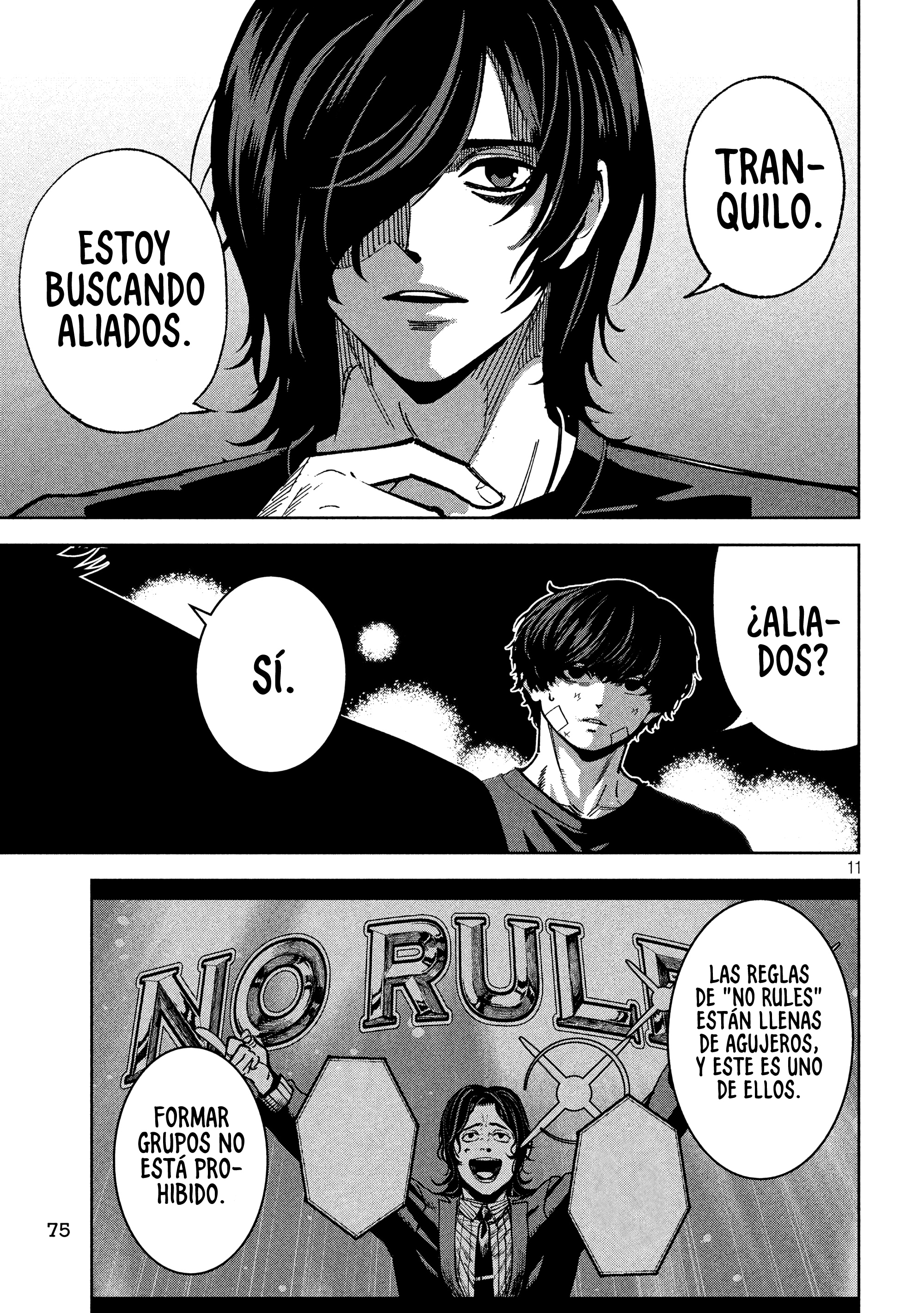 Bouryoku Banzai Capitulo 36 página 14