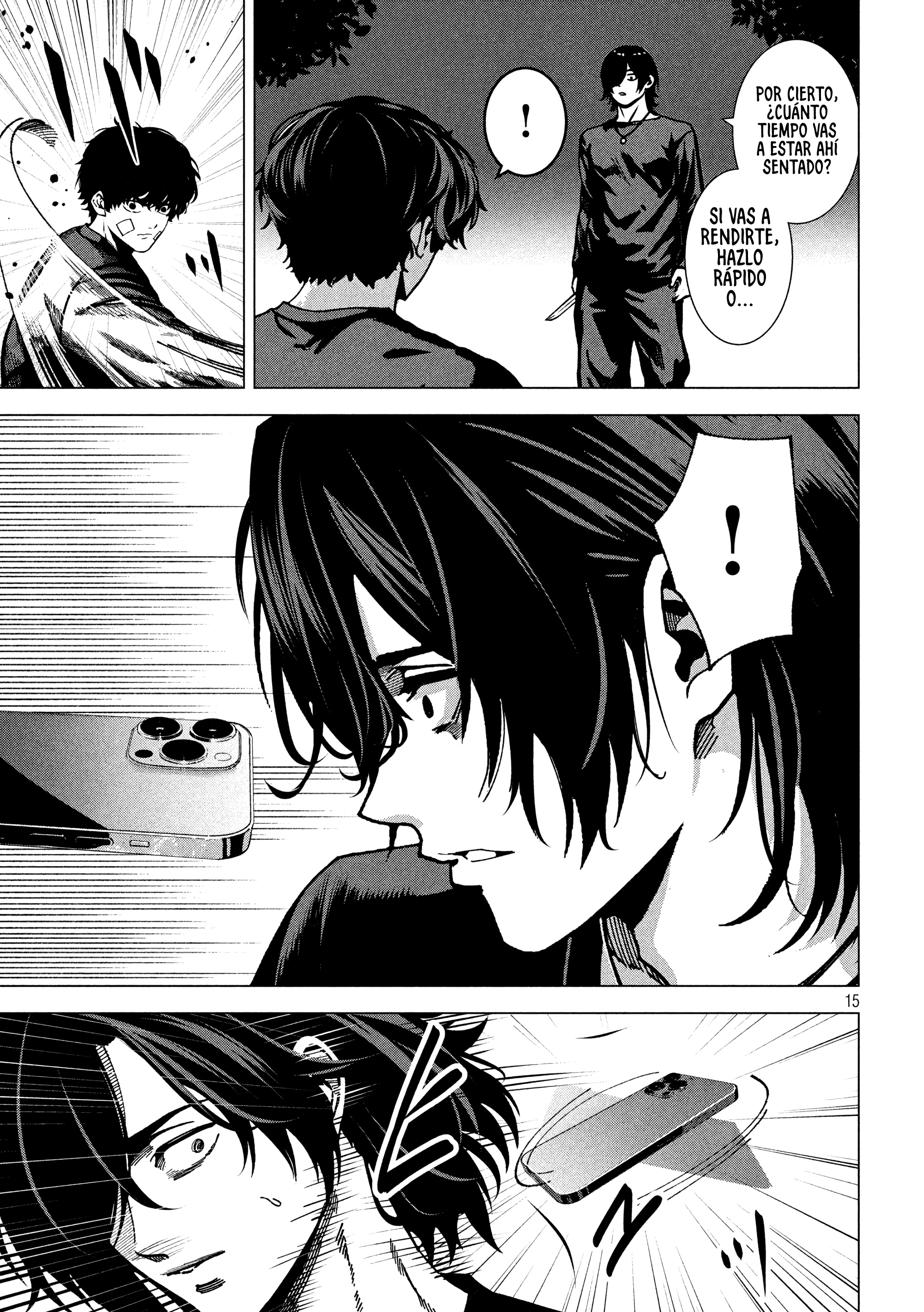 Bouryoku Banzai Capitulo 37 página 18