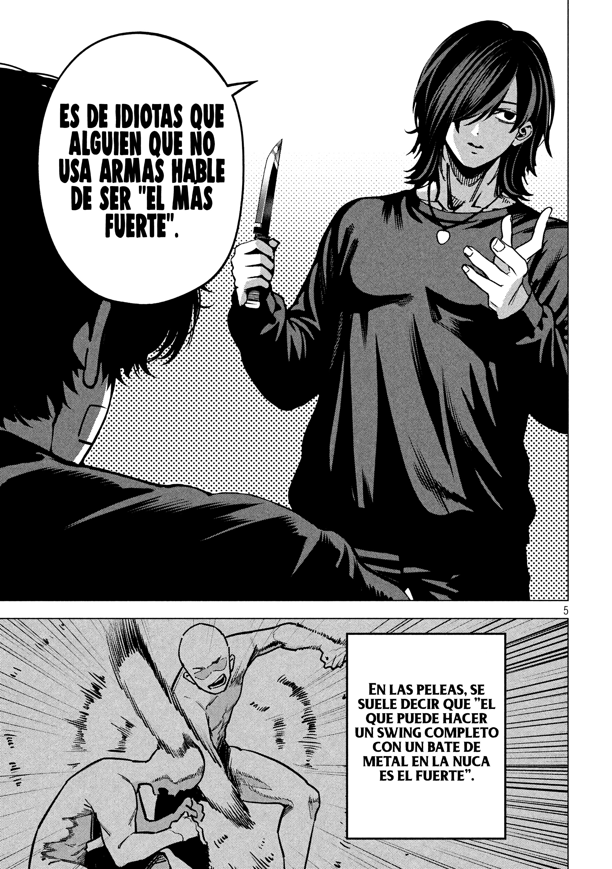 Bouryoku Banzai Capitulo 37 página 8