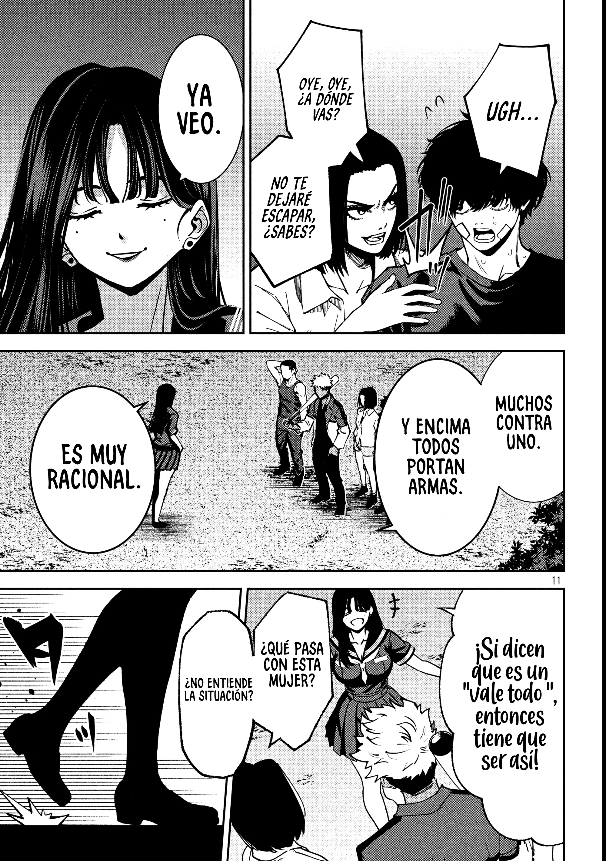 Bouryoku Banzai Capitulo 39 página 14