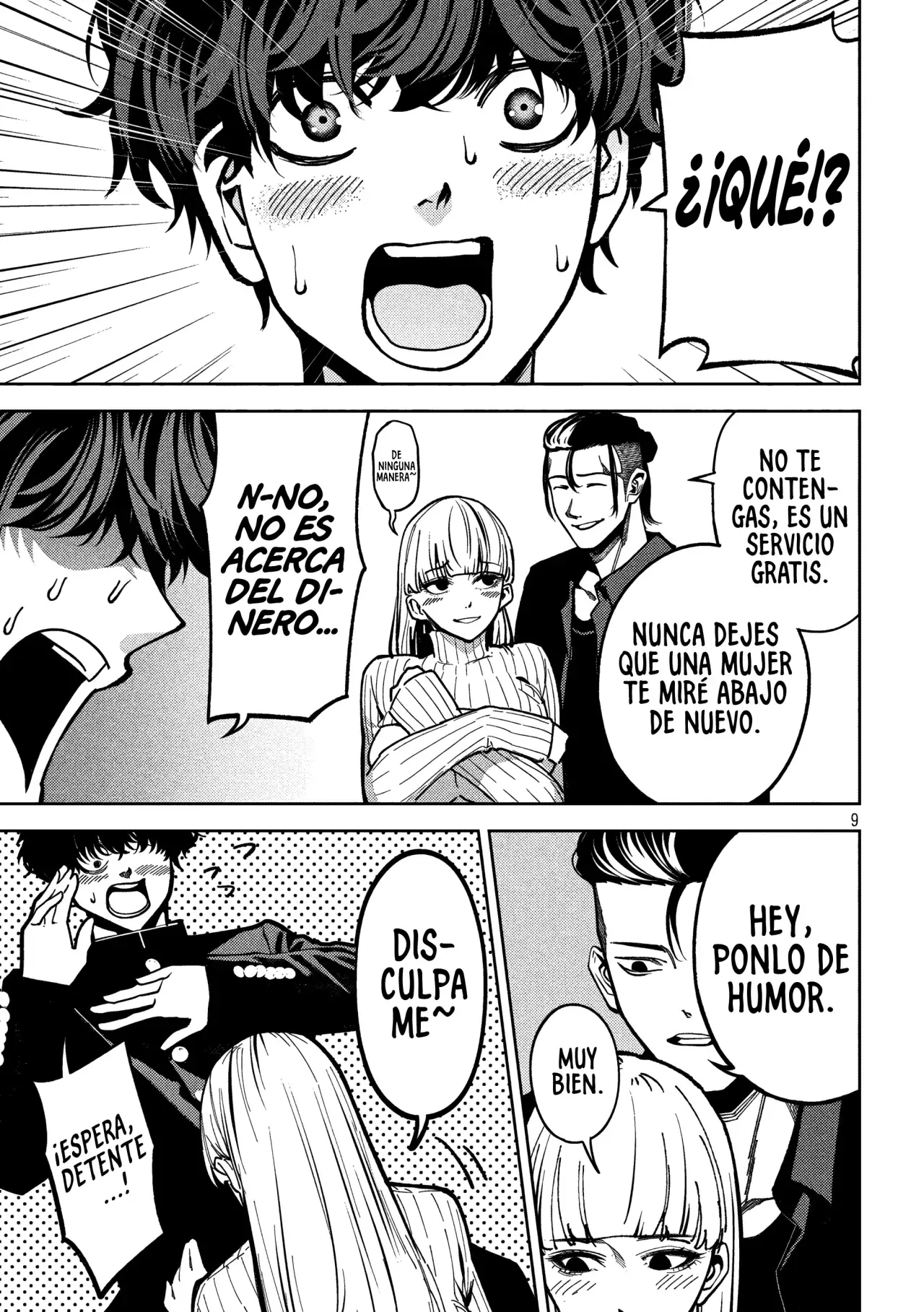 Bouryoku Banzai Capitulo 4: Pecado y resolución página 12