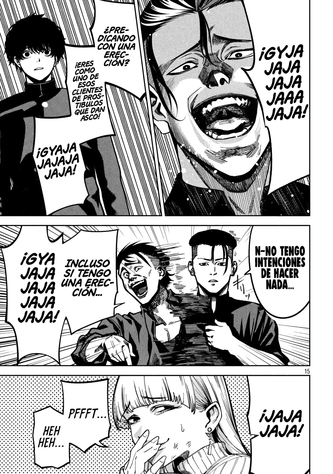 Bouryoku Banzai Capitulo 4: Pecado y resolución página 18