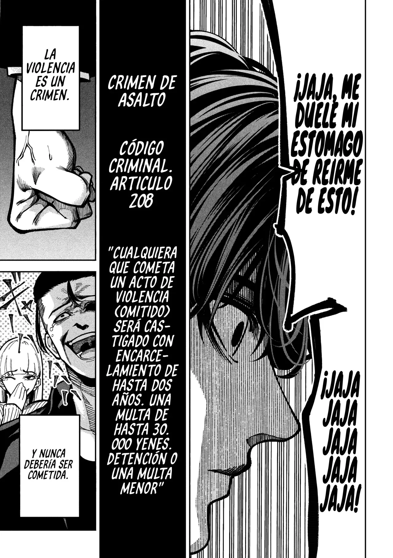 Bouryoku Banzai Capitulo 4: Pecado y resolución página 20