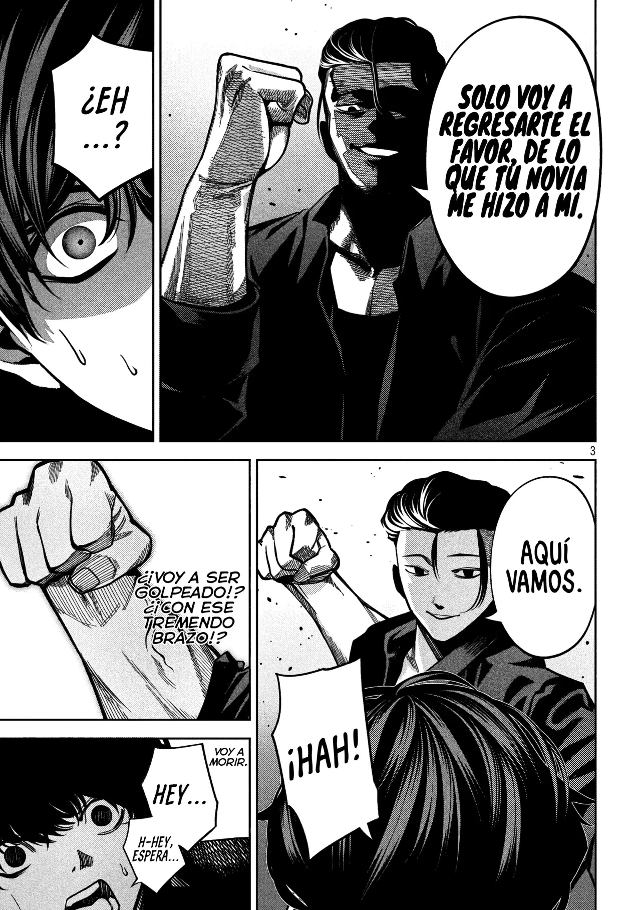 Bouryoku Banzai Capitulo 4: Pecado y resolución página 6