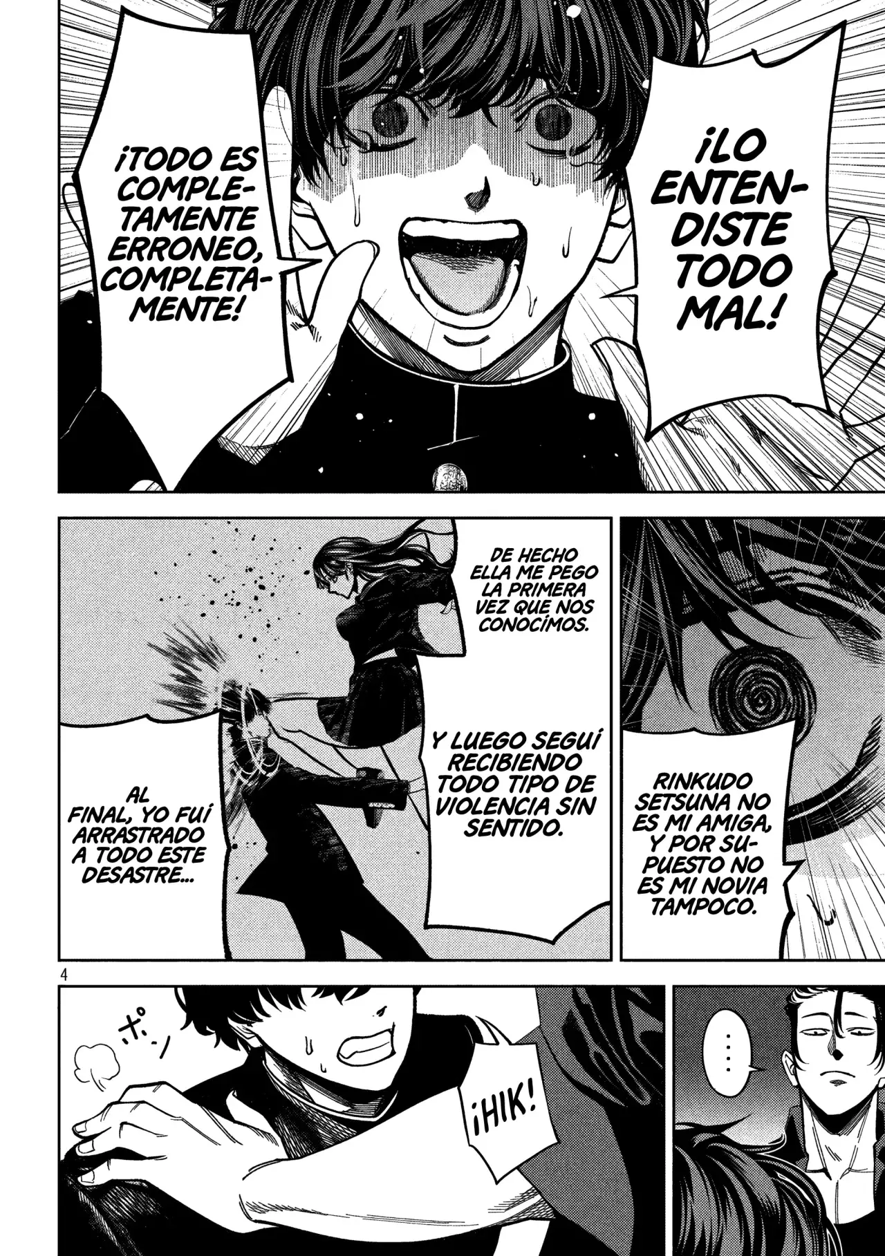 Bouryoku Banzai Capitulo 4: Pecado y resolución página 7