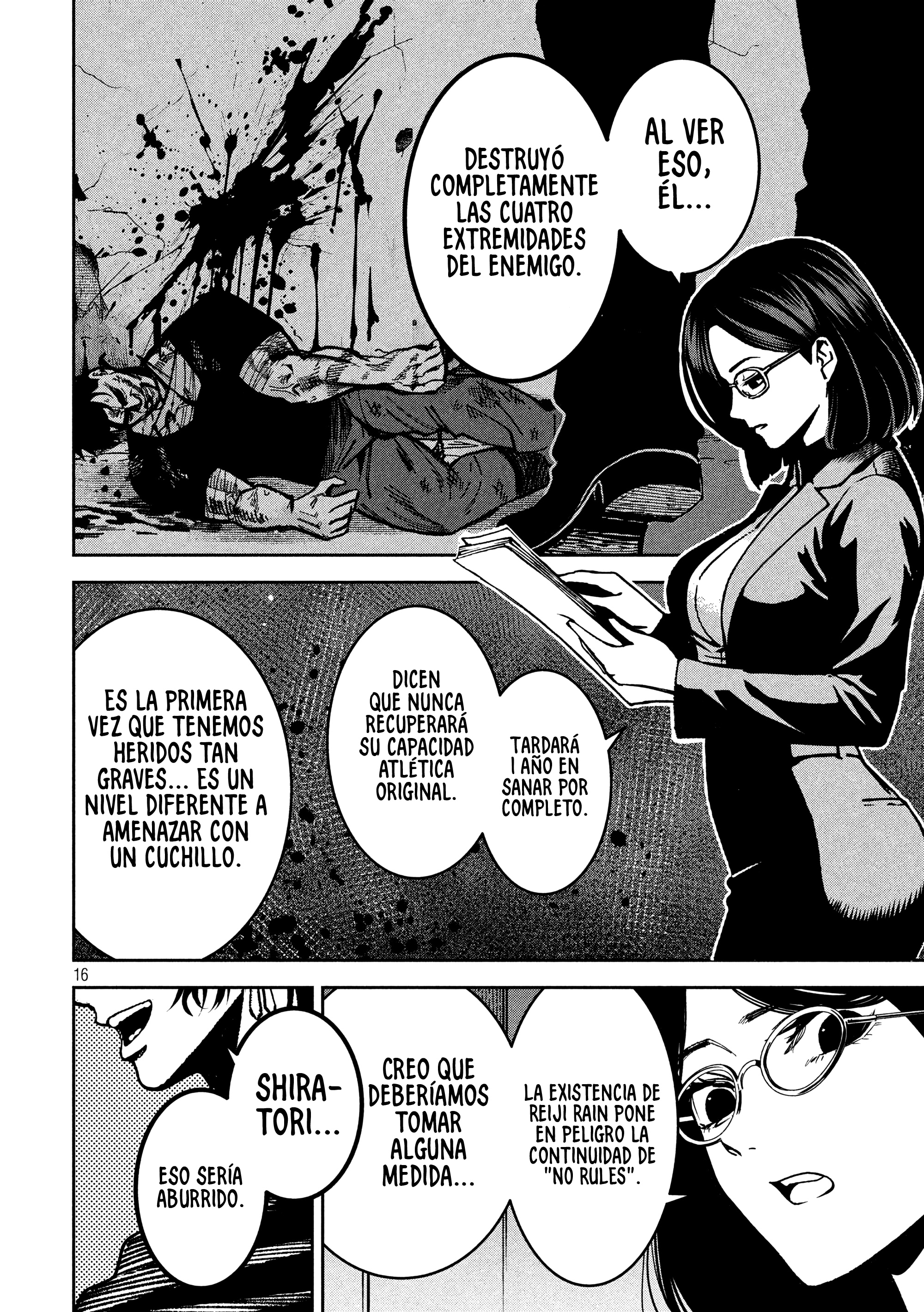 Bouryoku Banzai Capitulo 41 página 19