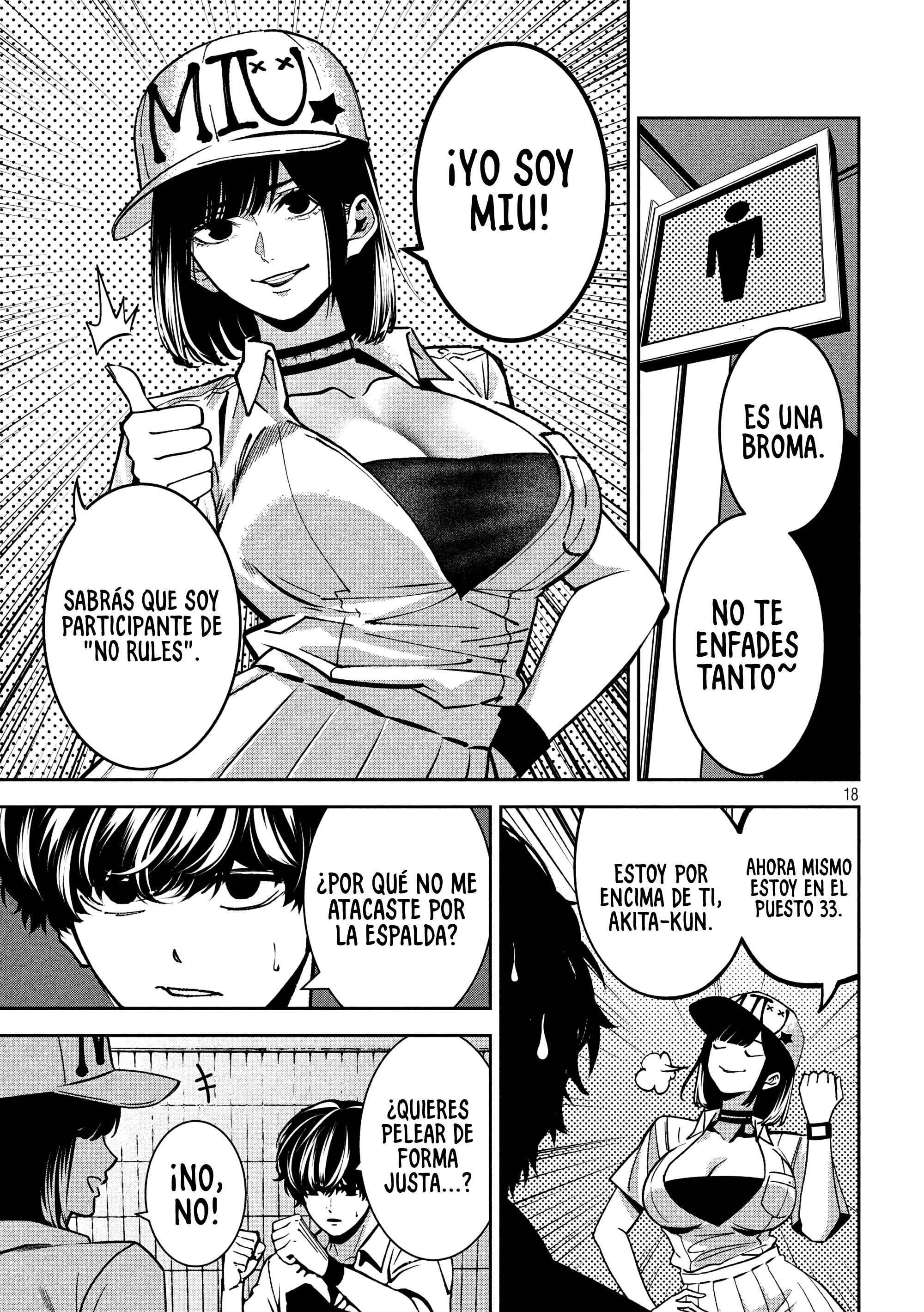 Bouryoku Banzai Capitulo 43 página 20