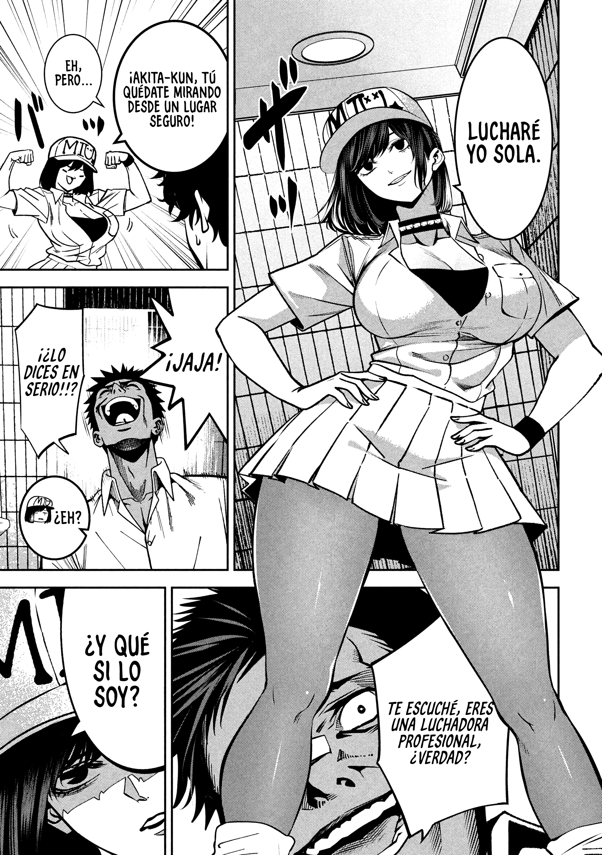 Bouryoku Banzai Capitulo 44 página 10