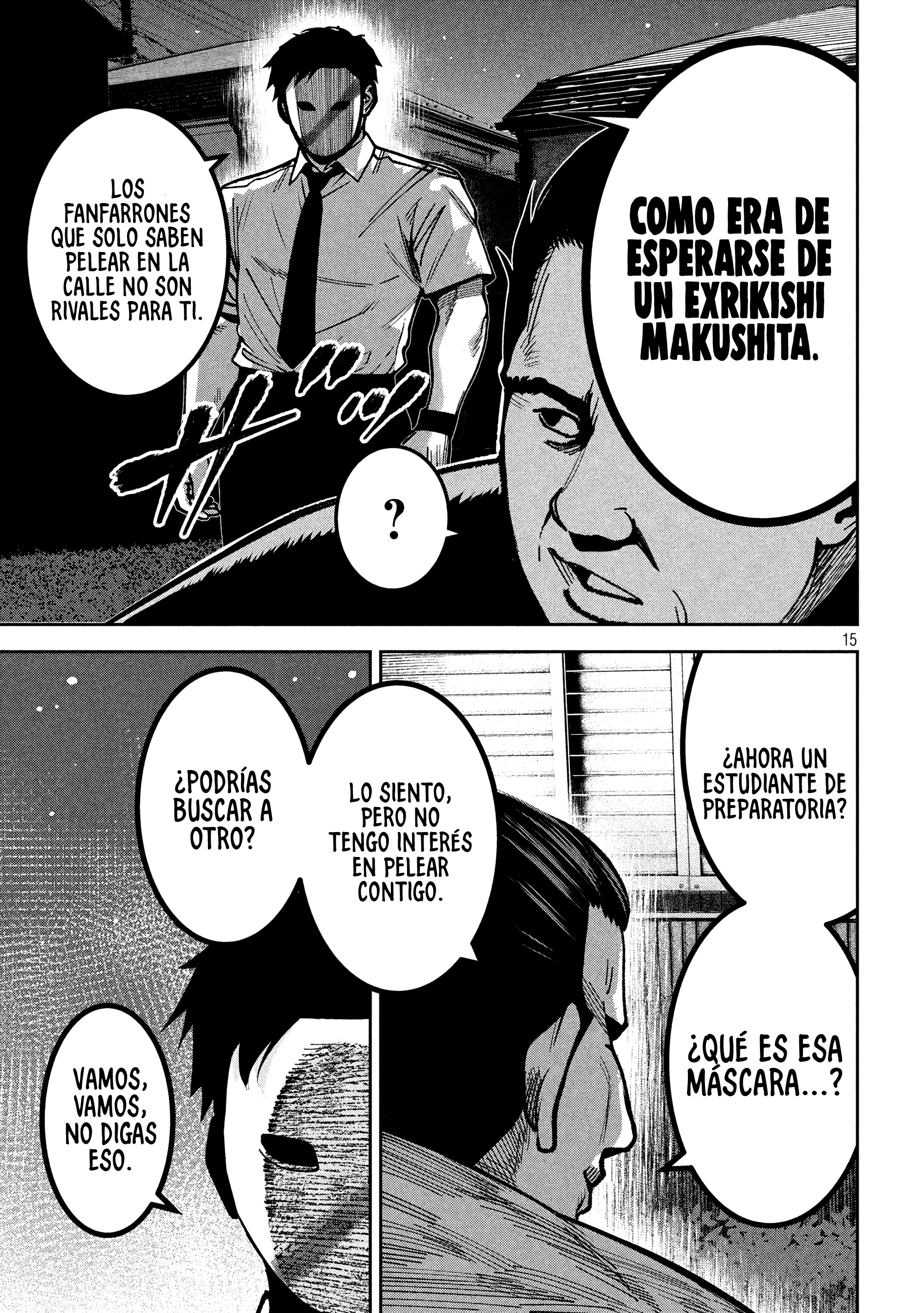 Bouryoku Banzai Capitulo 45 página 18