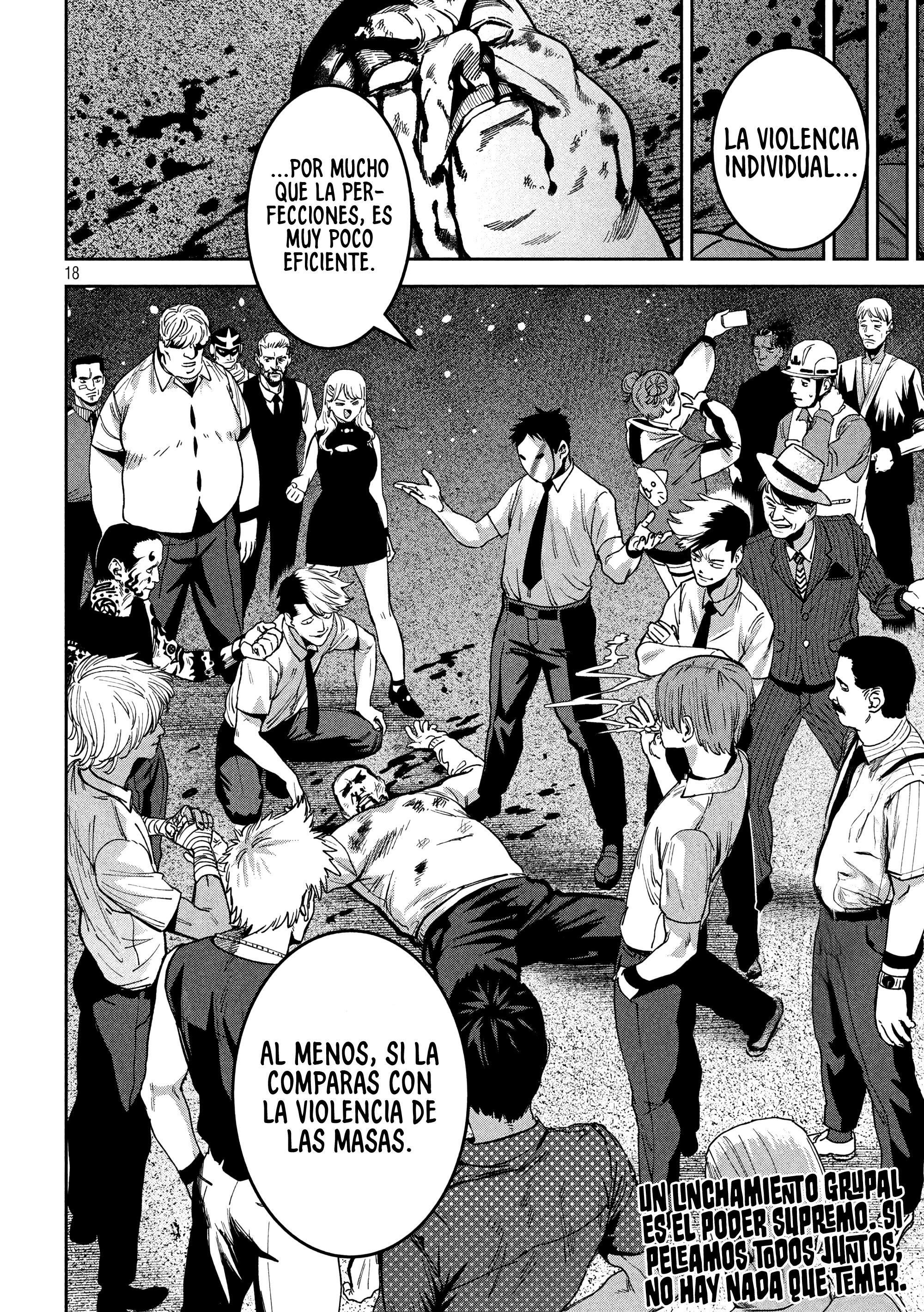 Bouryoku Banzai Capitulo 45 página 21