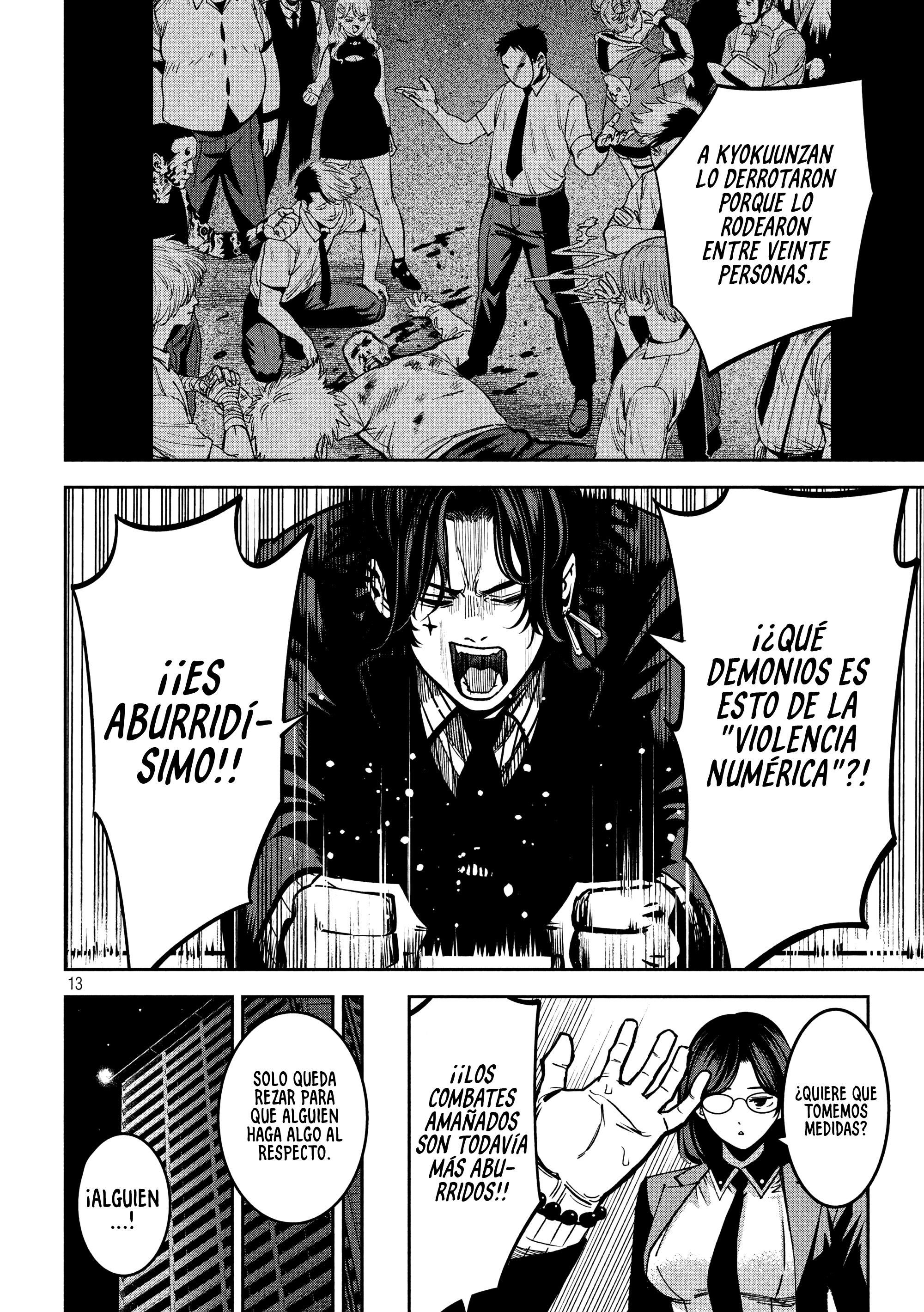 Bouryoku Banzai Capitulo 46 página 16