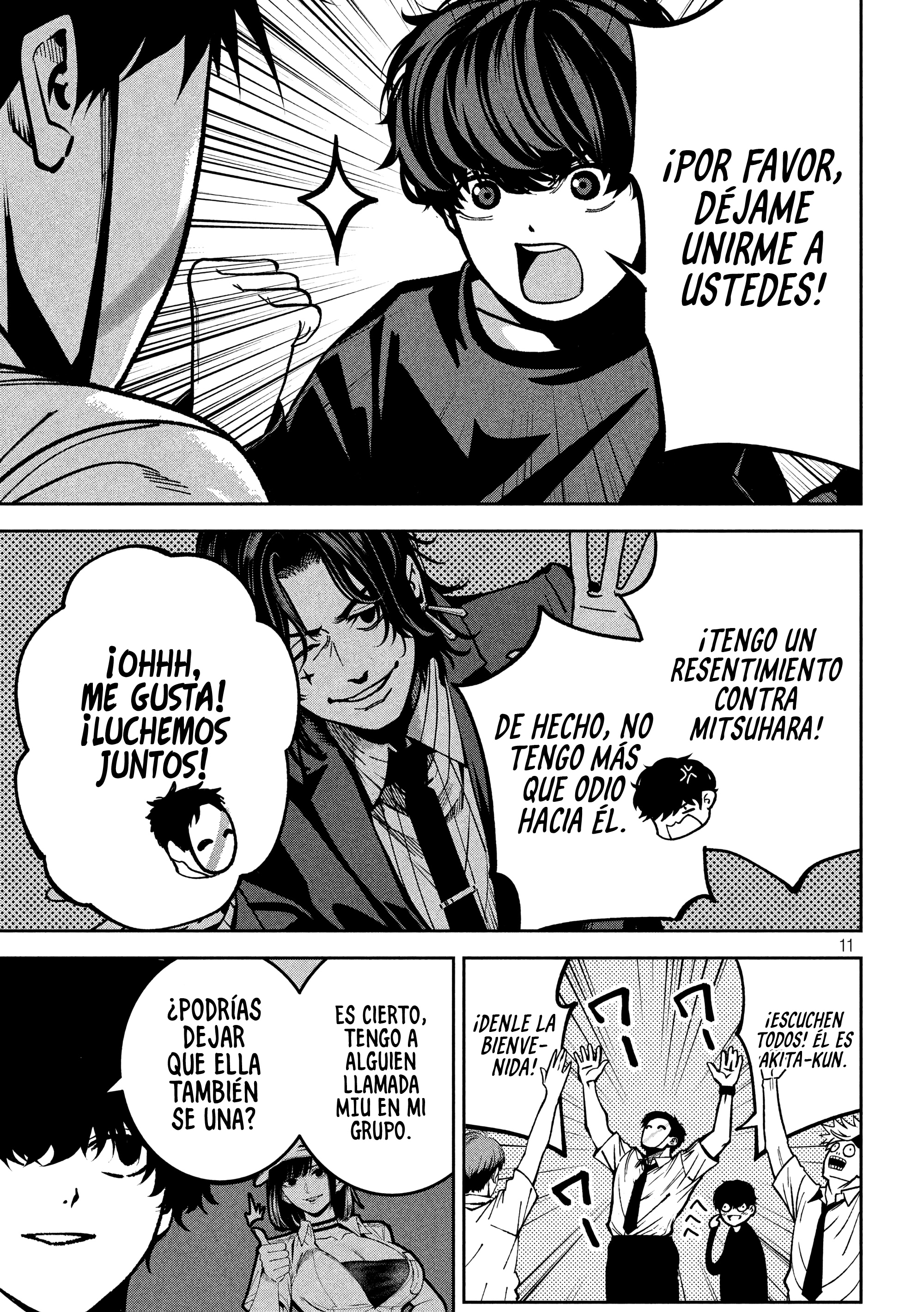 Bouryoku Banzai Capitulo 47 página 14