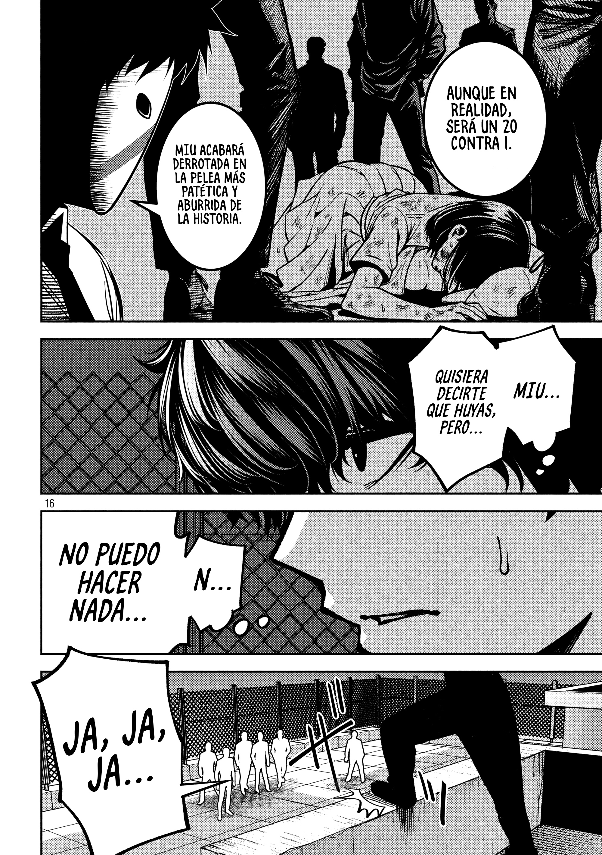 Bouryoku Banzai Capitulo 47 página 19
