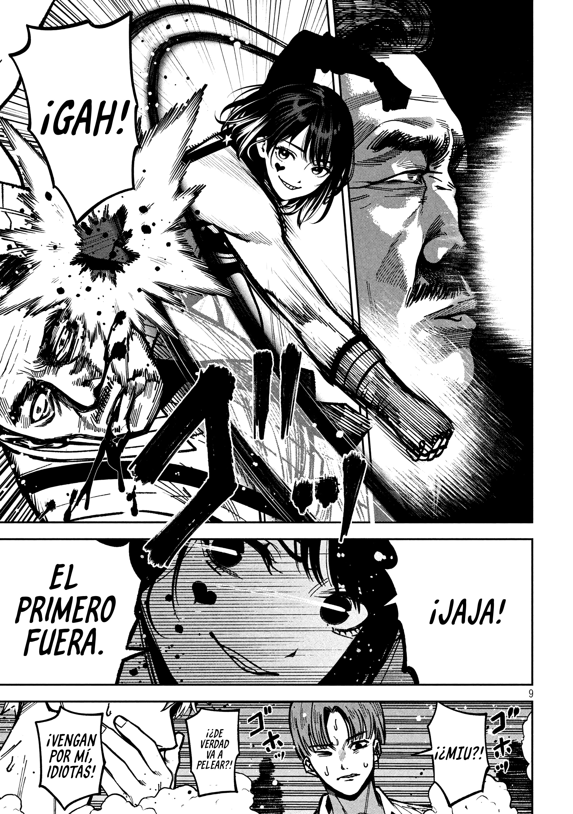 Bouryoku Banzai Capitulo 48 página 11