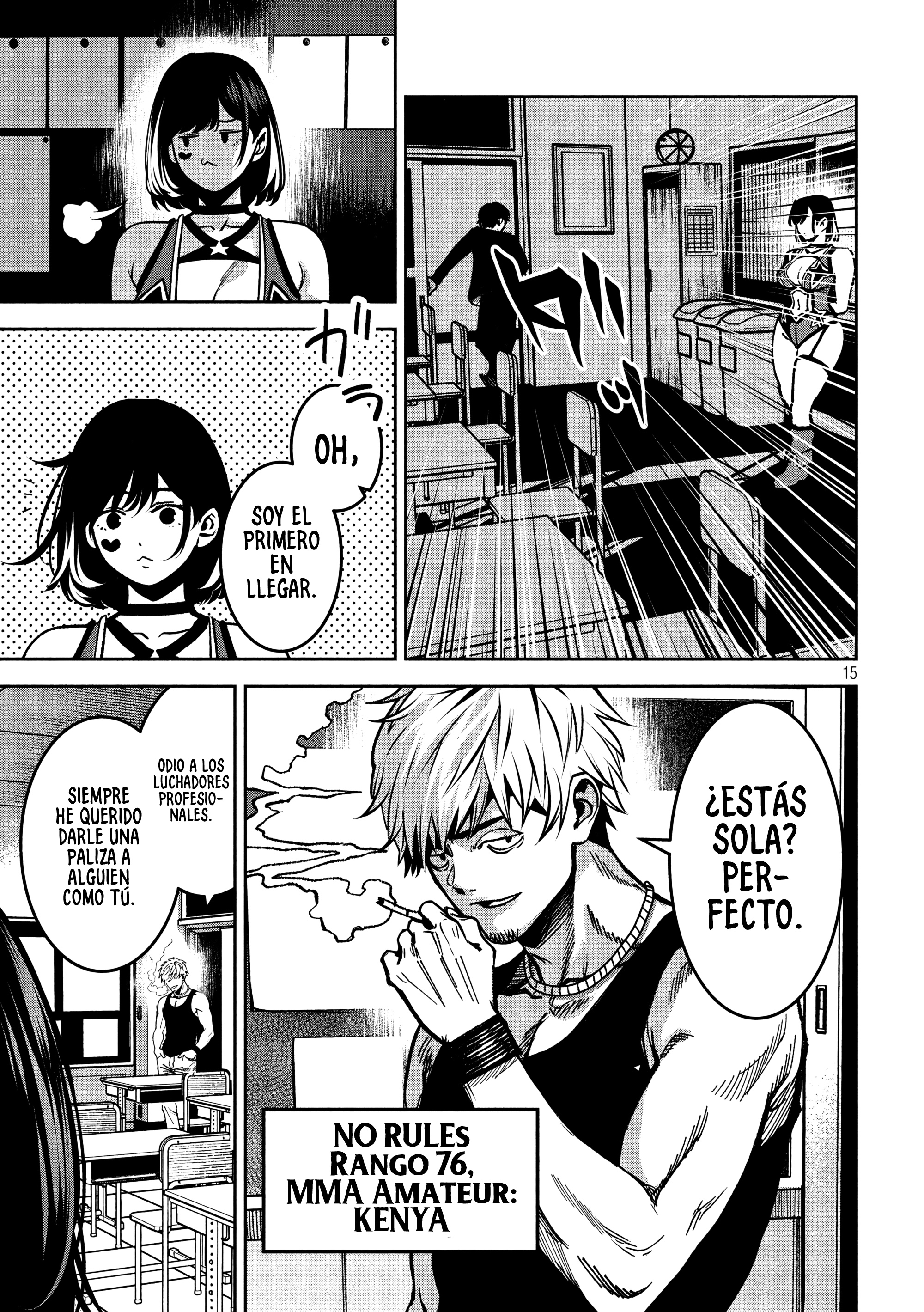 Bouryoku Banzai Capitulo 48 página 17
