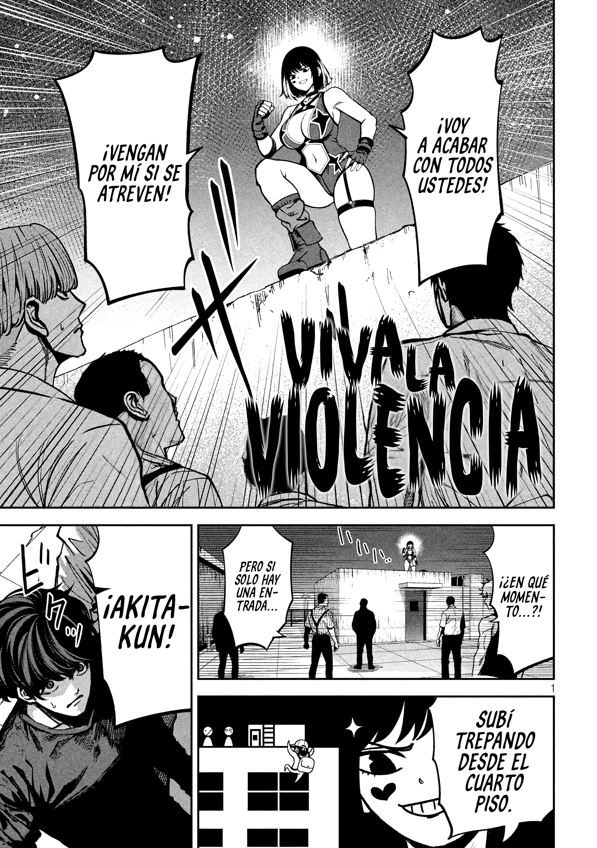 Bouryoku Banzai Capitulo 48 página 4