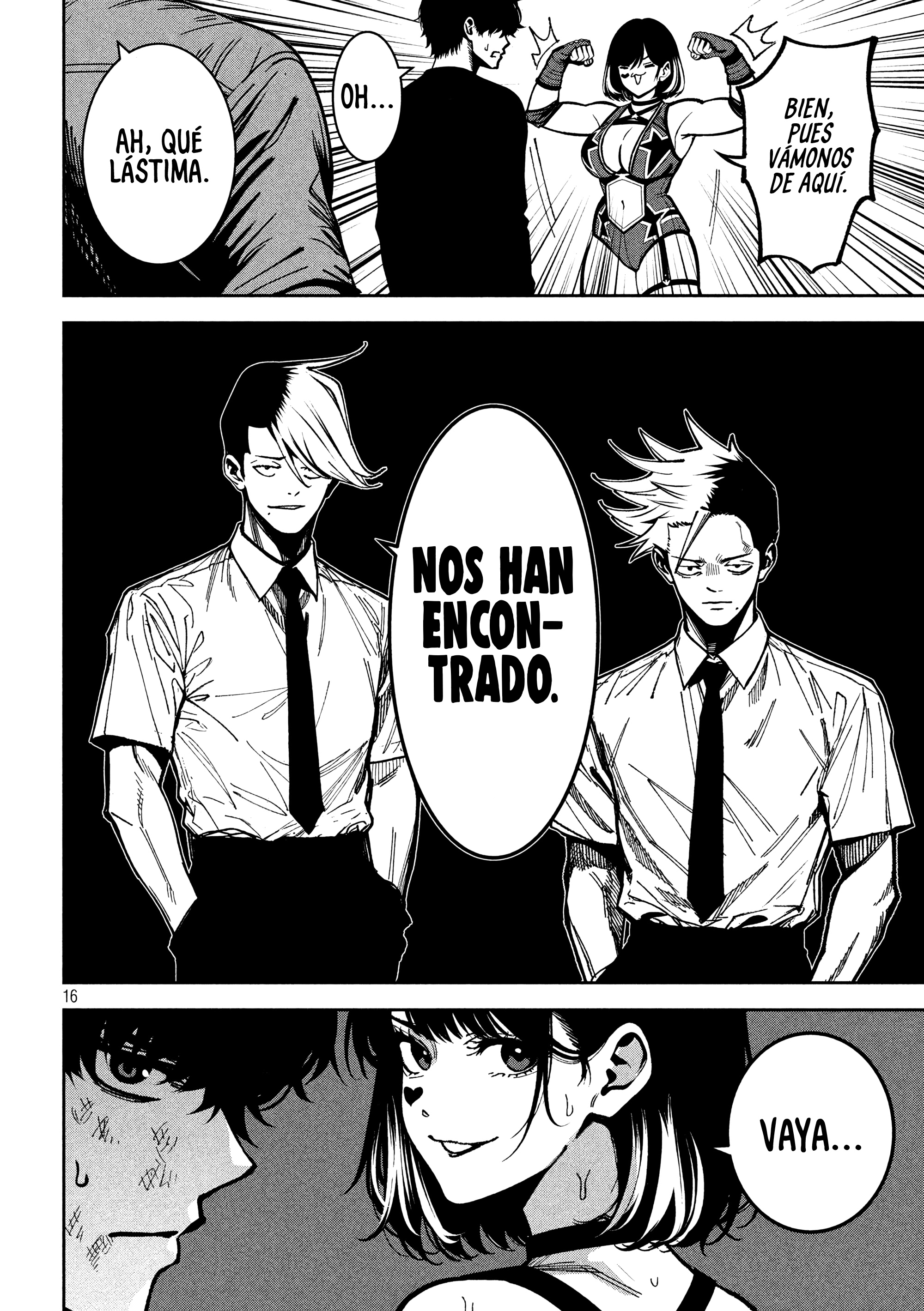 Bouryoku Banzai Capitulo 49 página 19