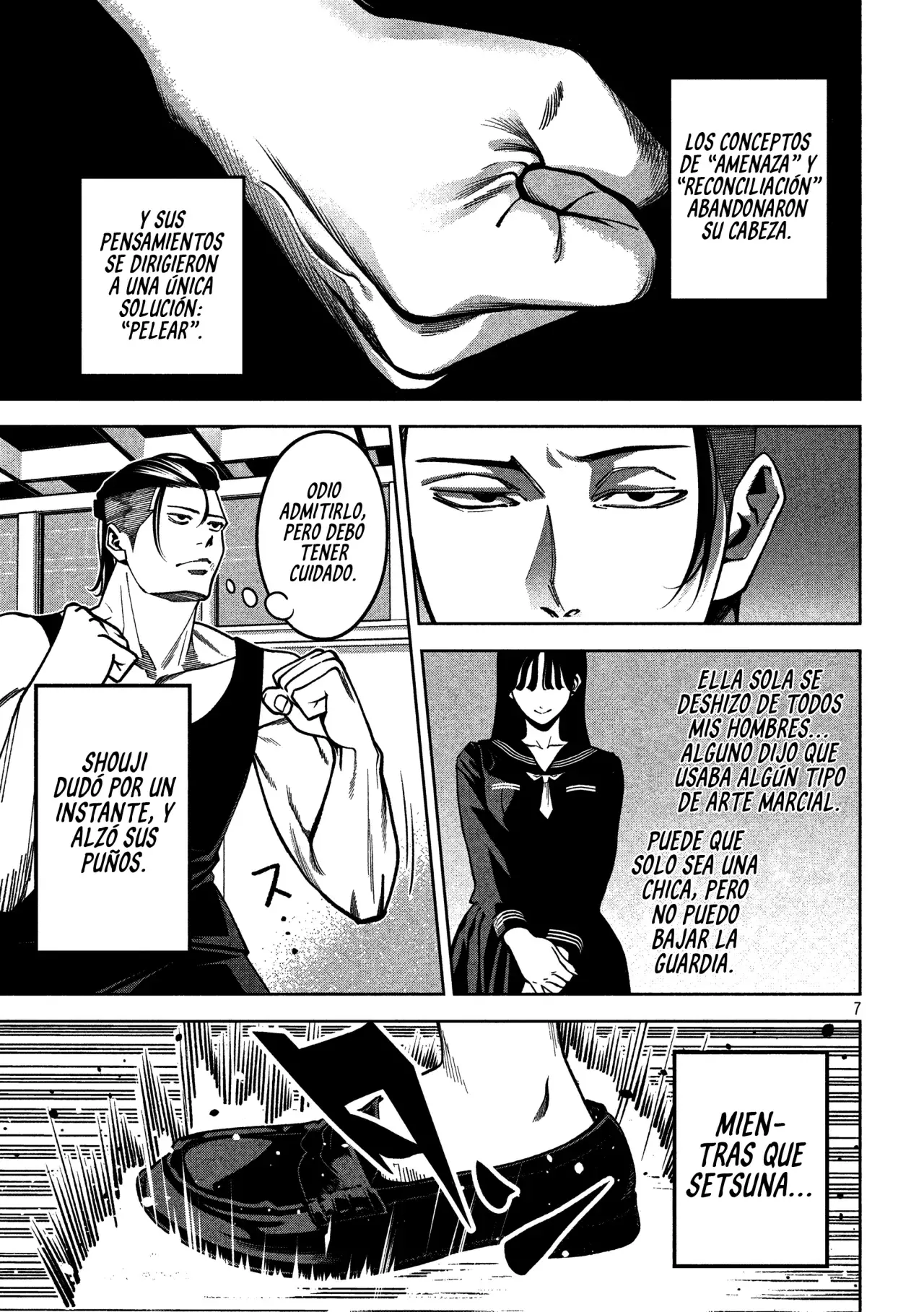 Bouryoku Banzai Capitulo 5: Empieza la pelea página 10