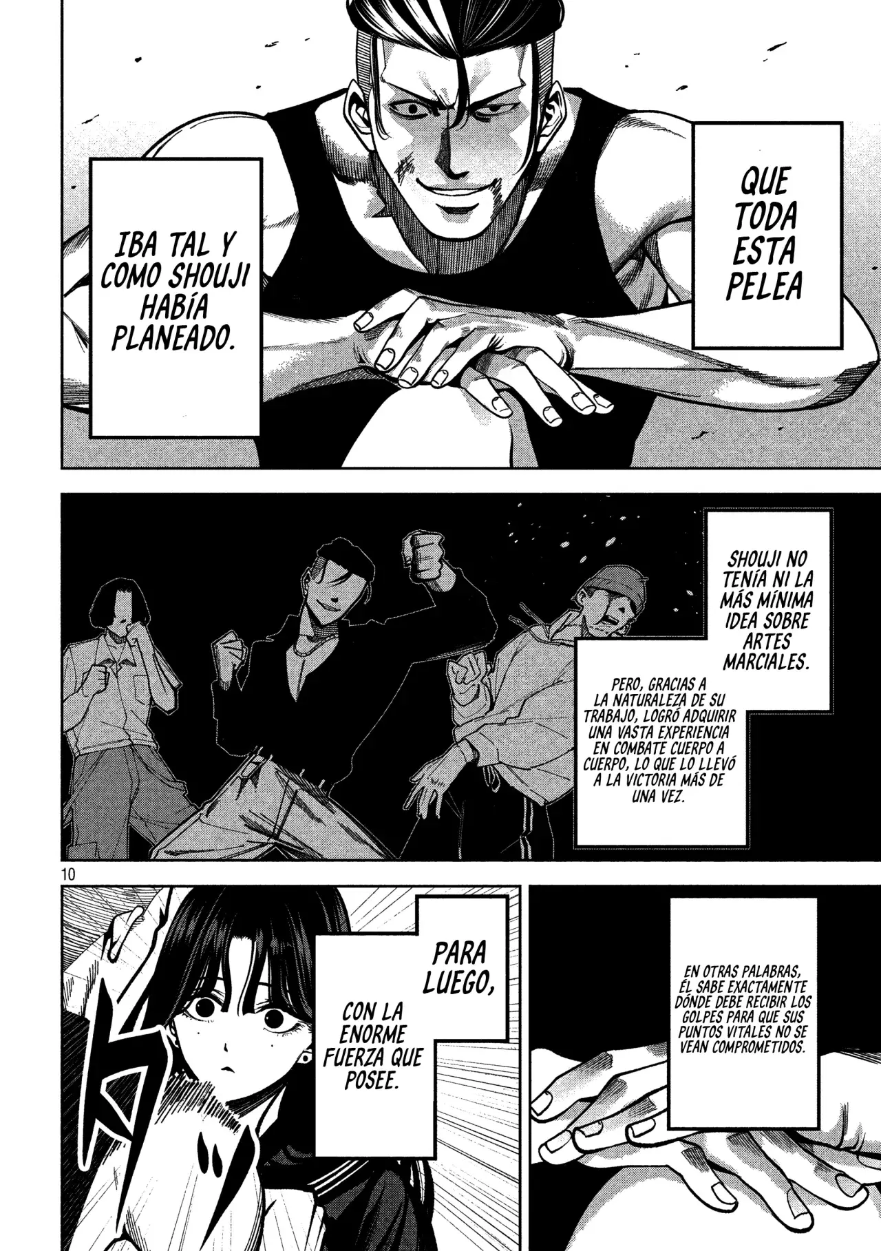 Bouryoku Banzai Capitulo 5: Empieza la pelea página 13