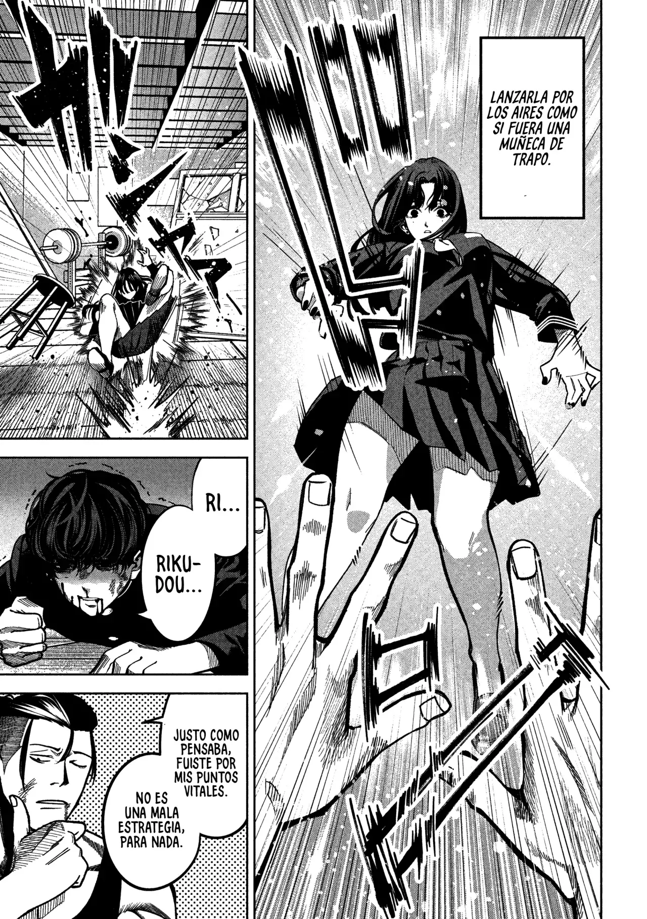 Bouryoku Banzai Capitulo 5: Empieza la pelea página 14